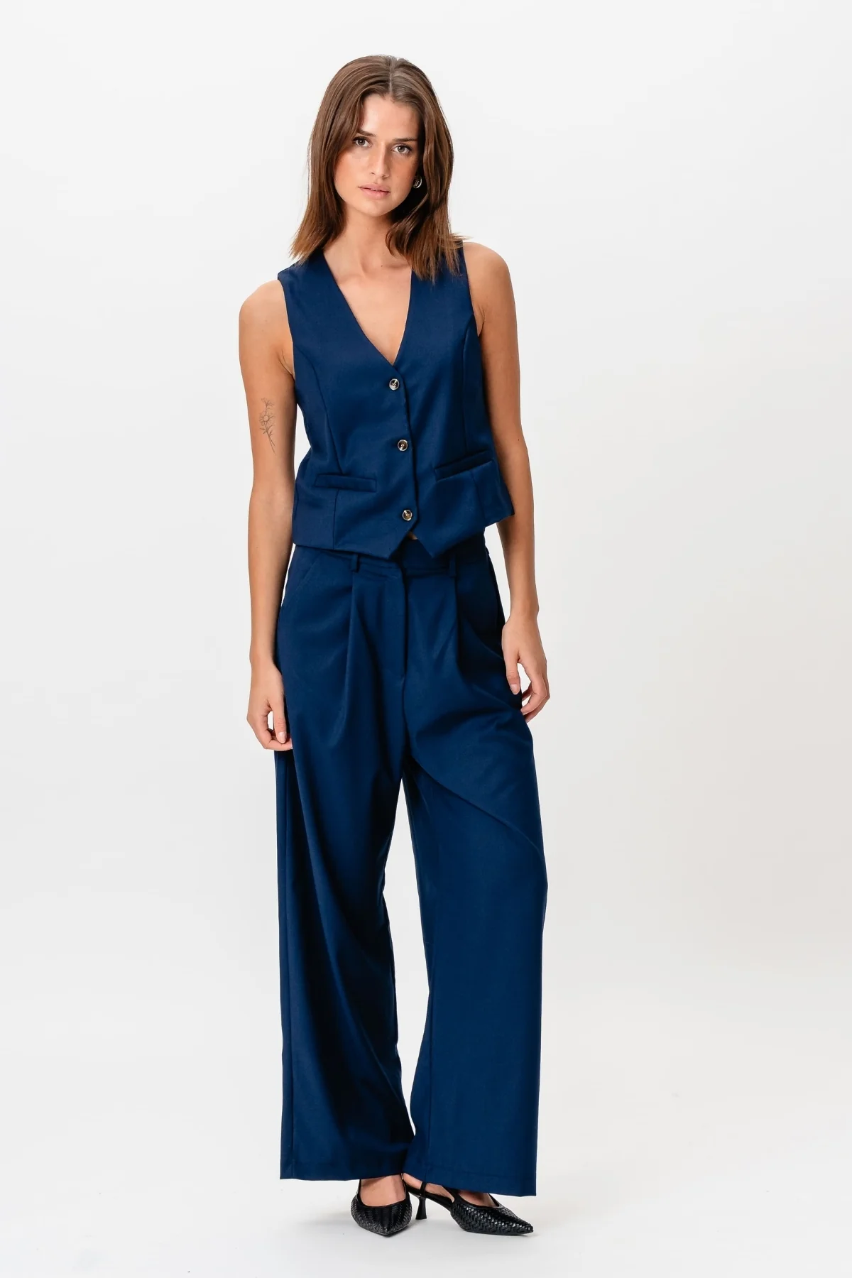 Nadia Vest und pants (Marine) - Paketangebot