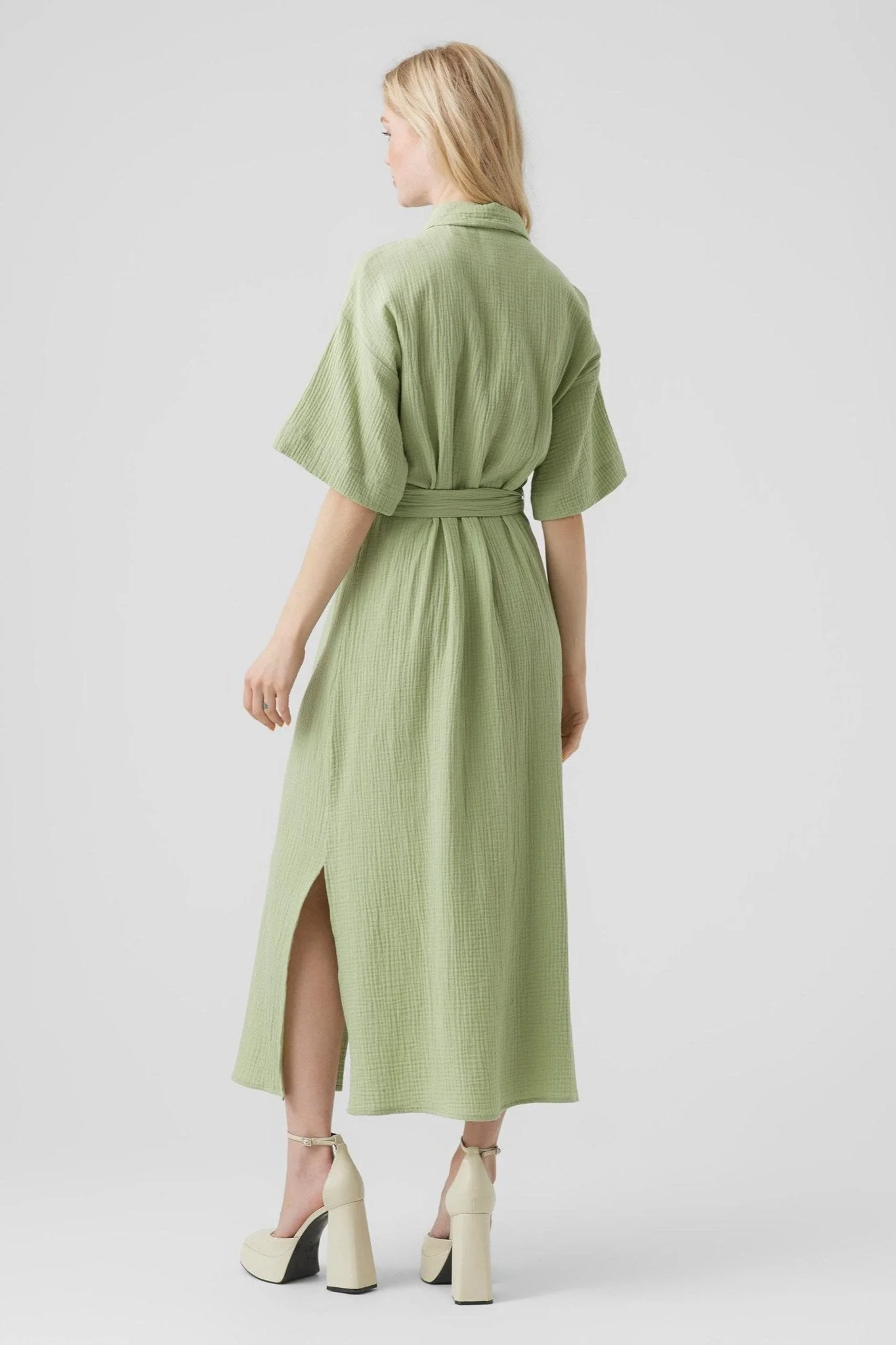 Natali Maxi Kleid - Reseda - Image 3