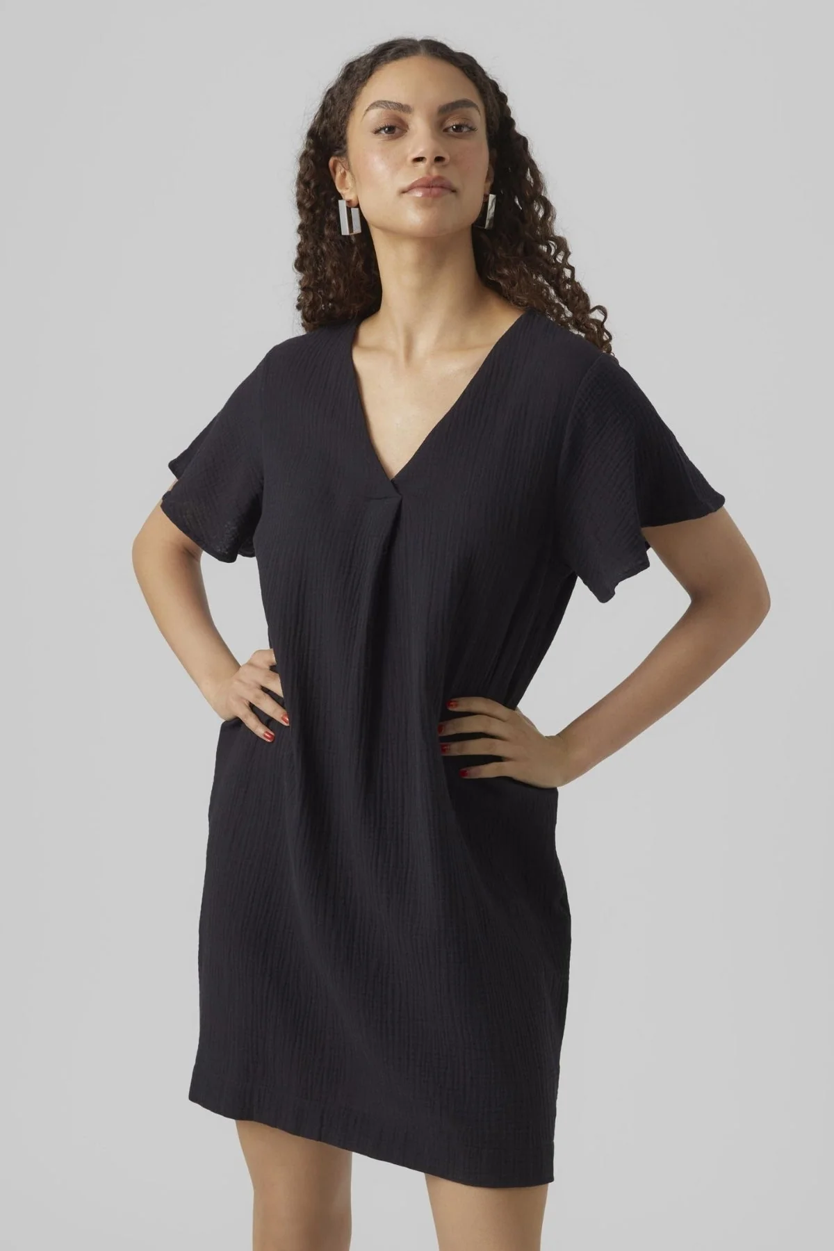 Natali nia Mini Kleid - schwarz