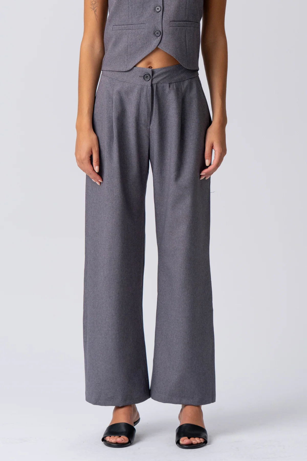 Natalie Pants - Dunkelgrau
