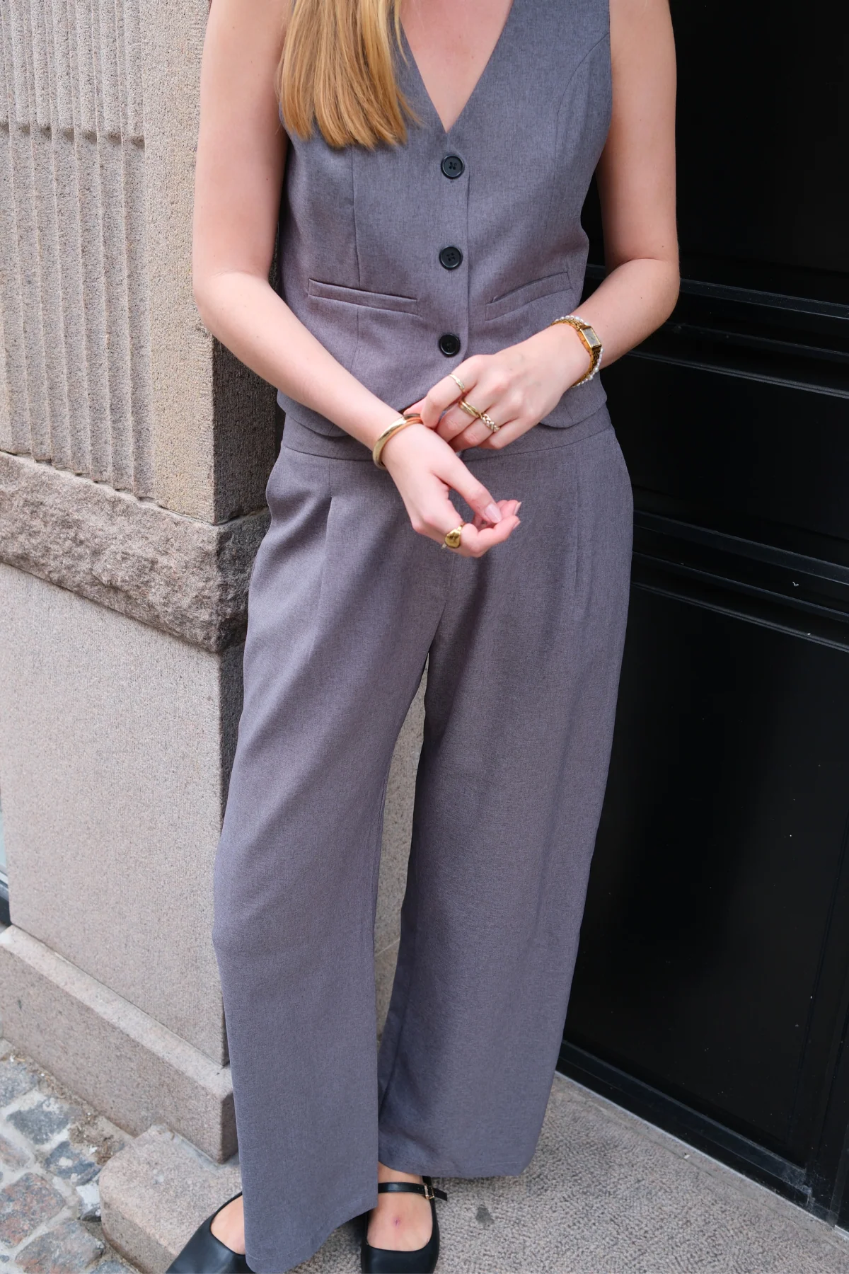 Natalie Pants - Dunkelgrau - Image 2