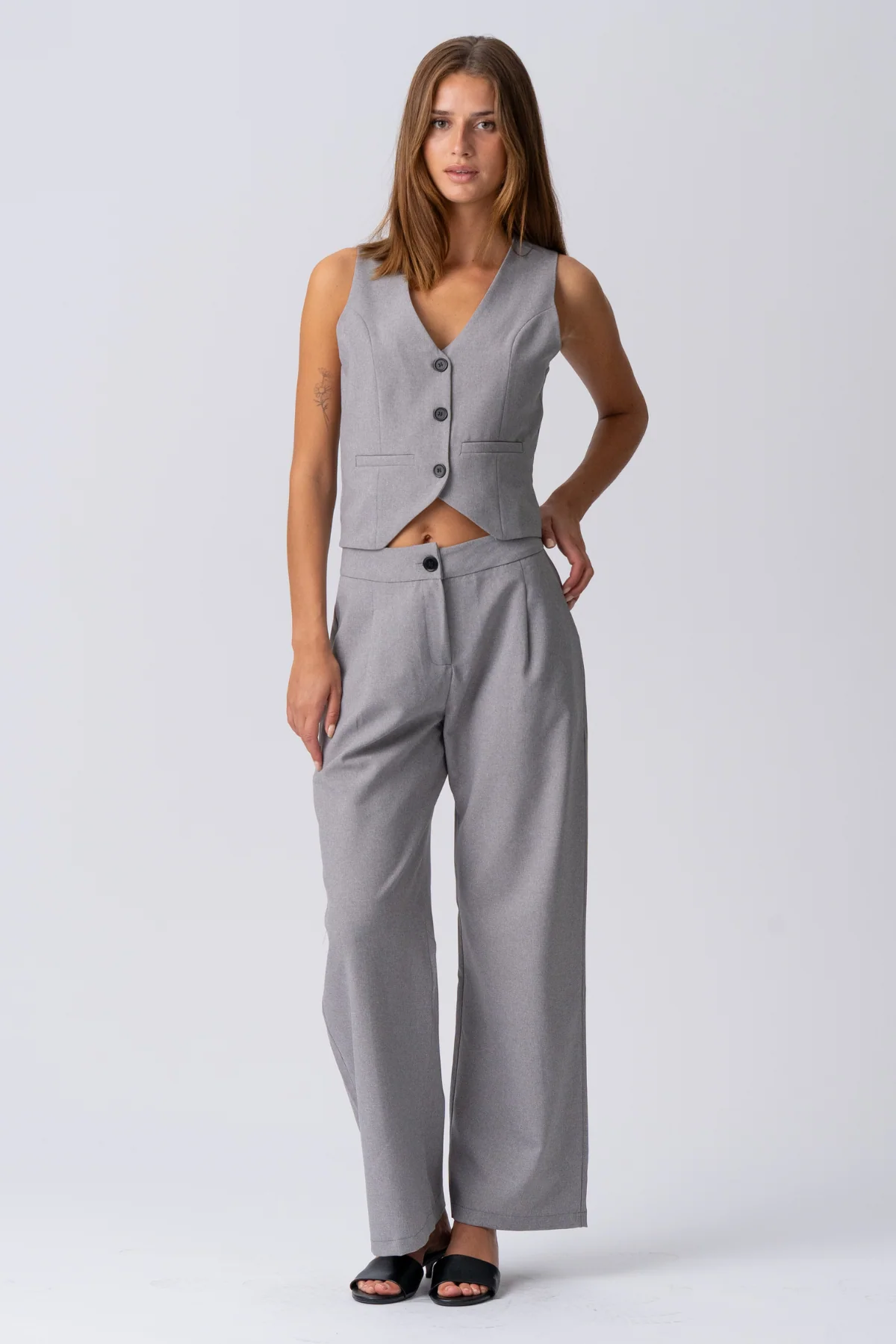 Natalie Pants - Hellgrau - Image 4
