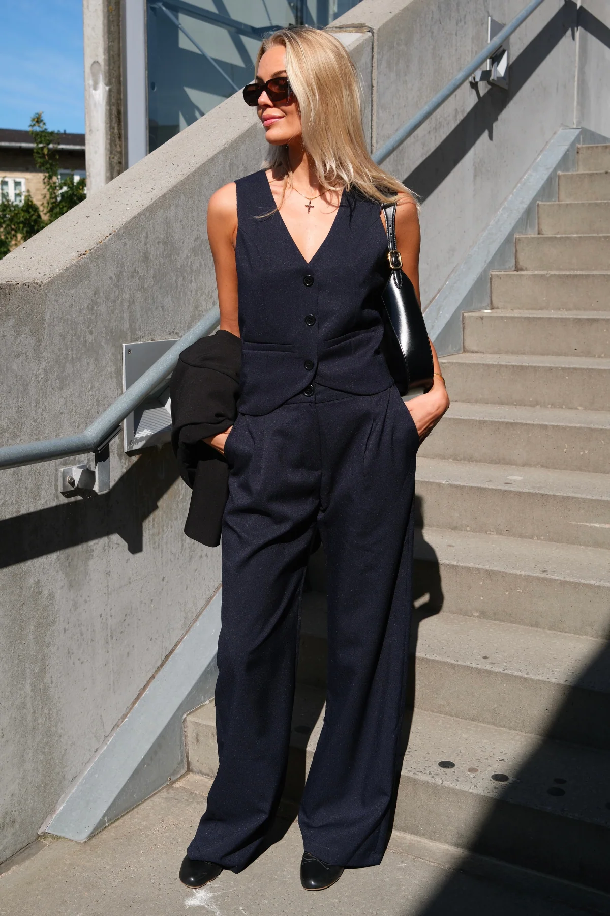 Natalie Pants - Marine - Image 2