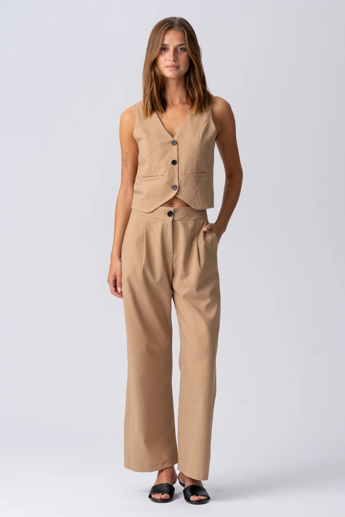 Natalie Weste - Hellbraun - Image 3