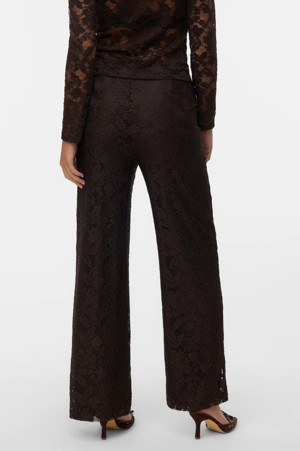 Neline Wide Hosen - Schokoladenentorte - Image 4