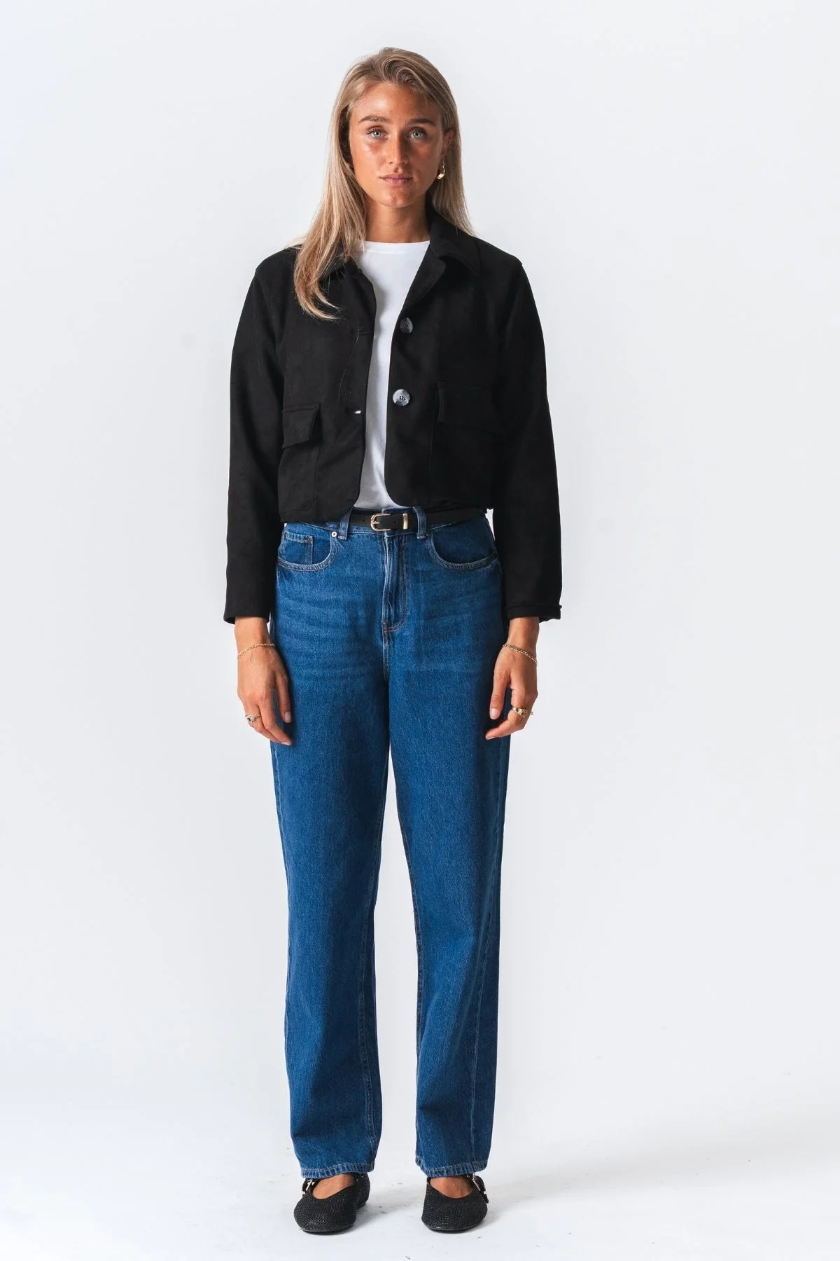 Nelly Short Jacket - Schwarz - Image 4