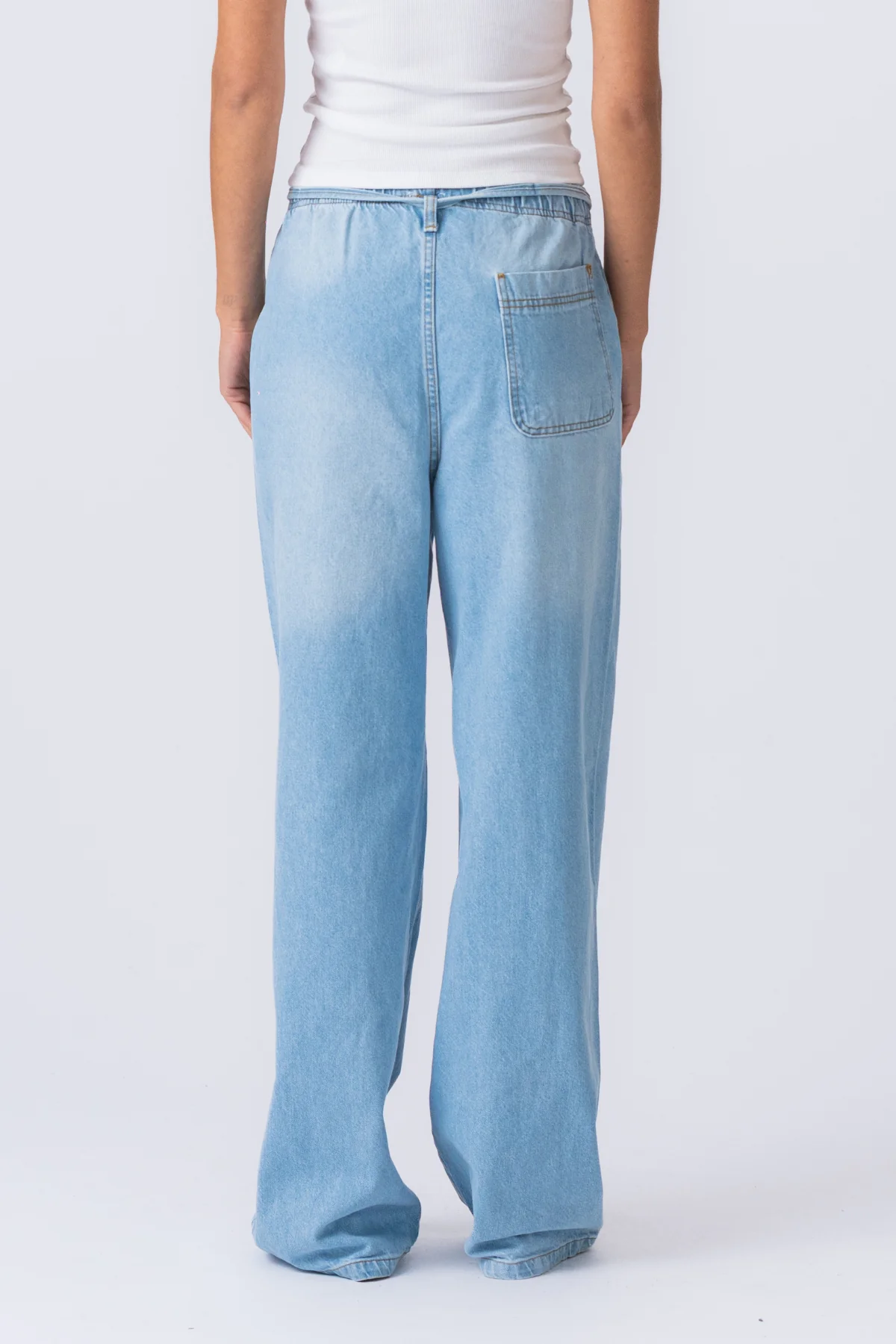 Nicole Baggy-Jeans – Blau - Image 3