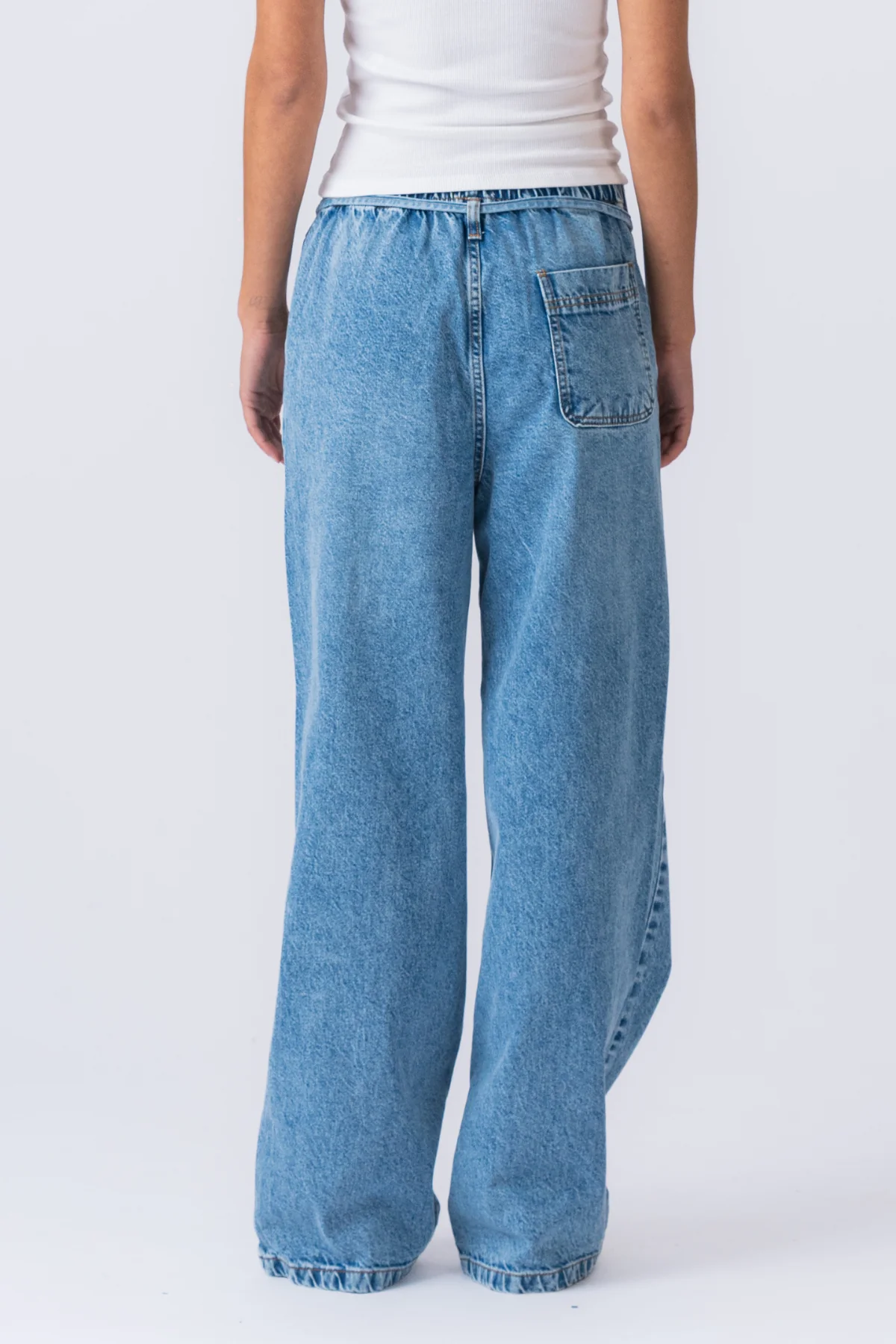 Nicole Baggy Jeans - mittelblau - Image 3
