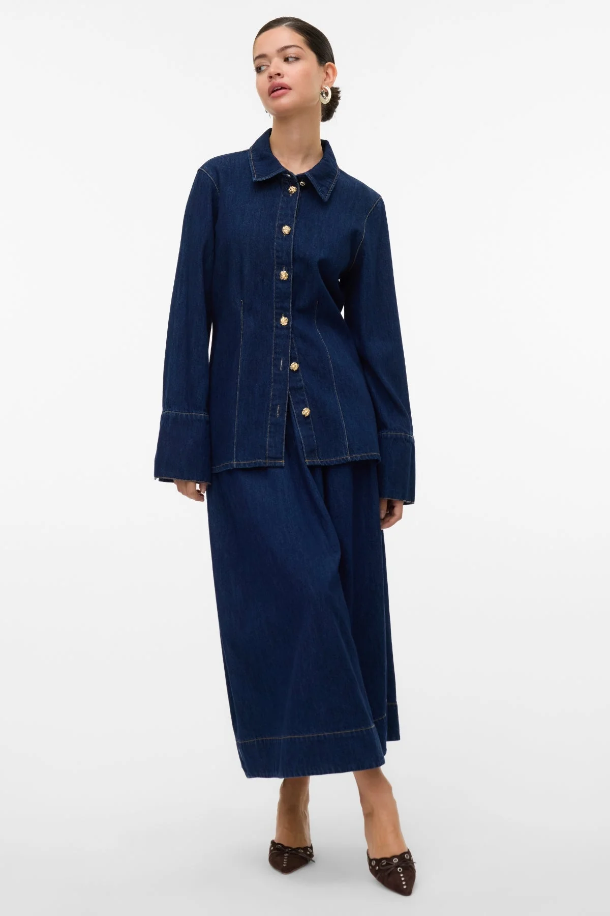 Nikka -Denim -Hemd - dunkelblauer Denim - Image 2