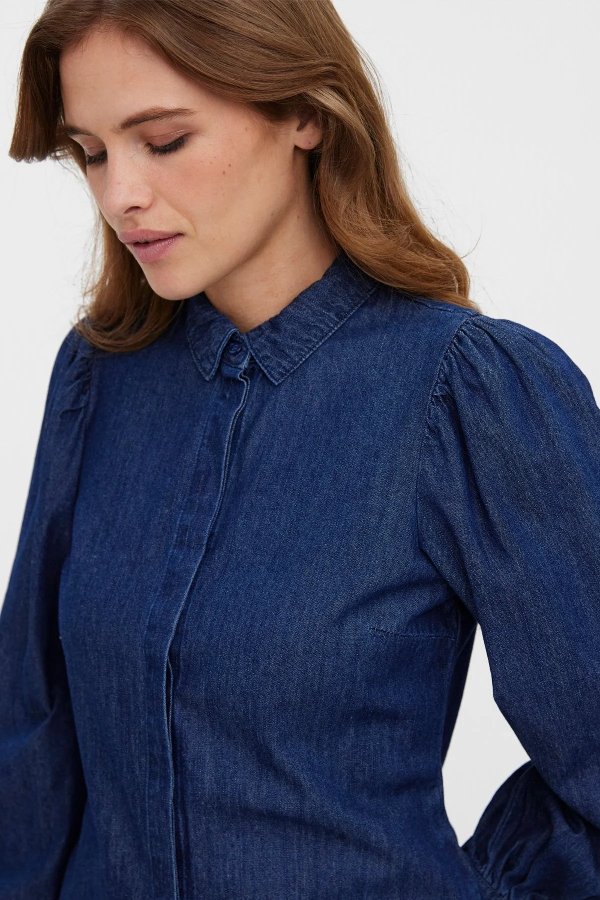 Nily Denim Shirt - Dunkelblauer Denim - Image 2