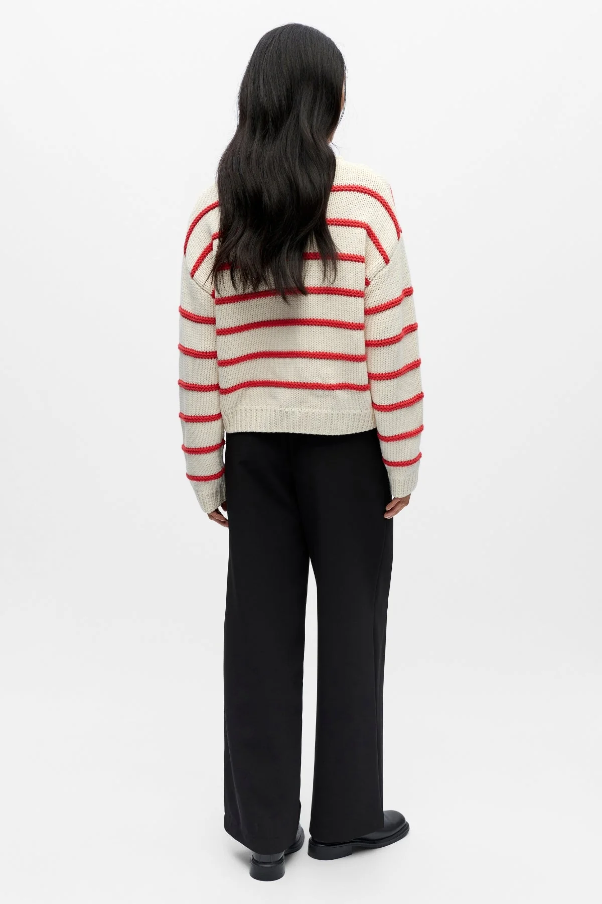 Oda Strickpullover – Birke Weihnachtsstern - Image 4