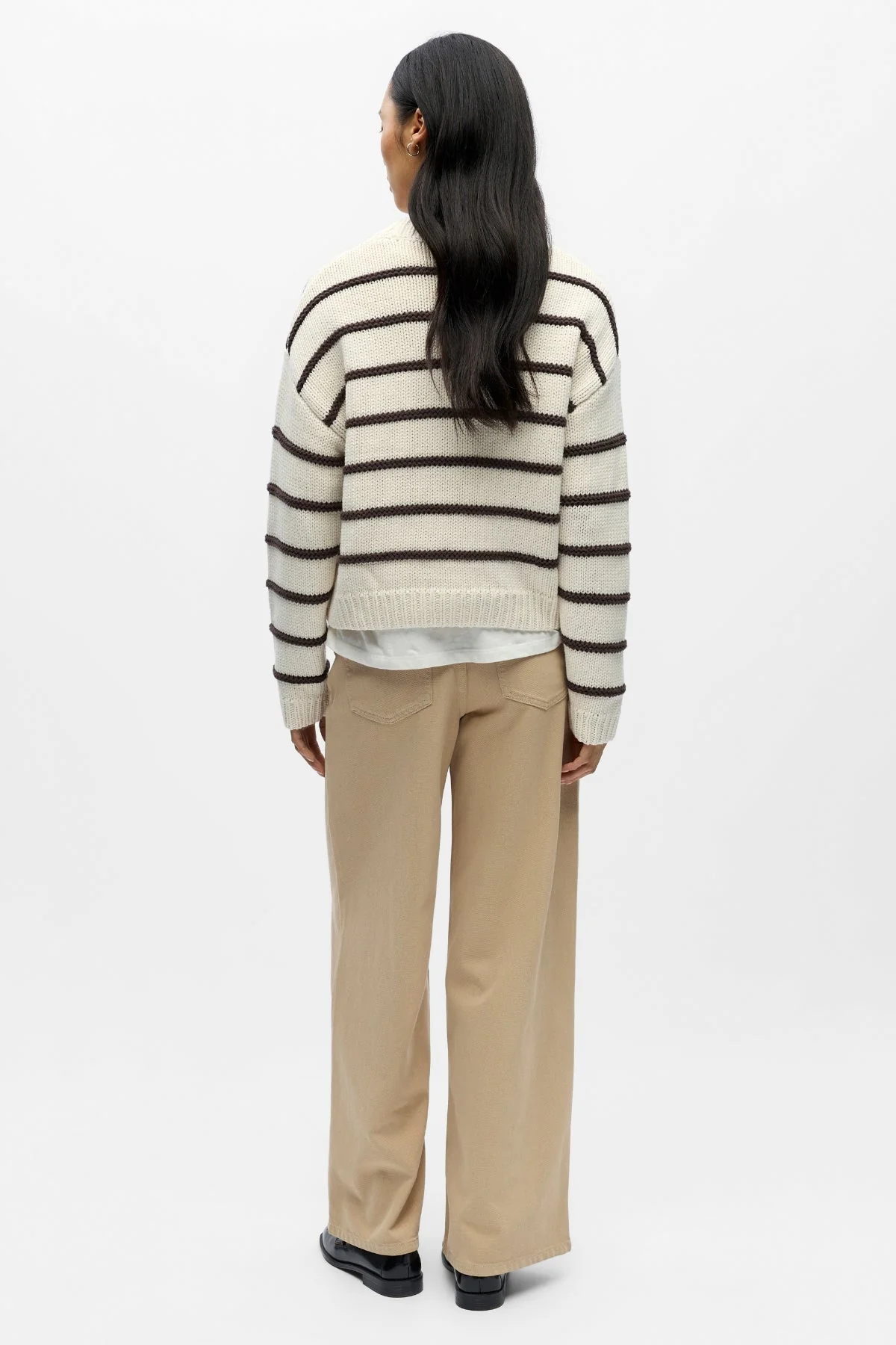 Oda Strickpullover – Birch Seal Brown - Image 4