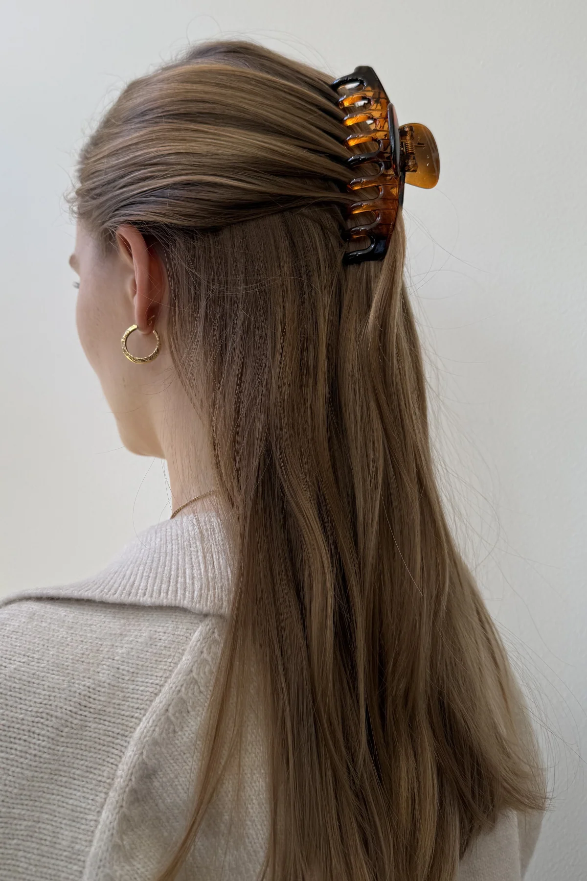 Olivia Hair Clip - braun