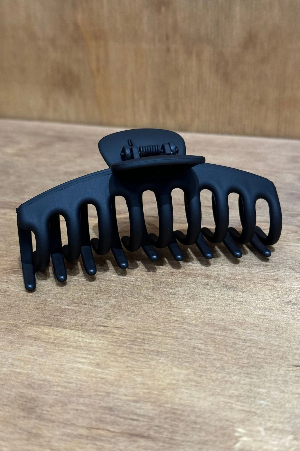 Olivia Hair Clip - Matt Black - Image 2