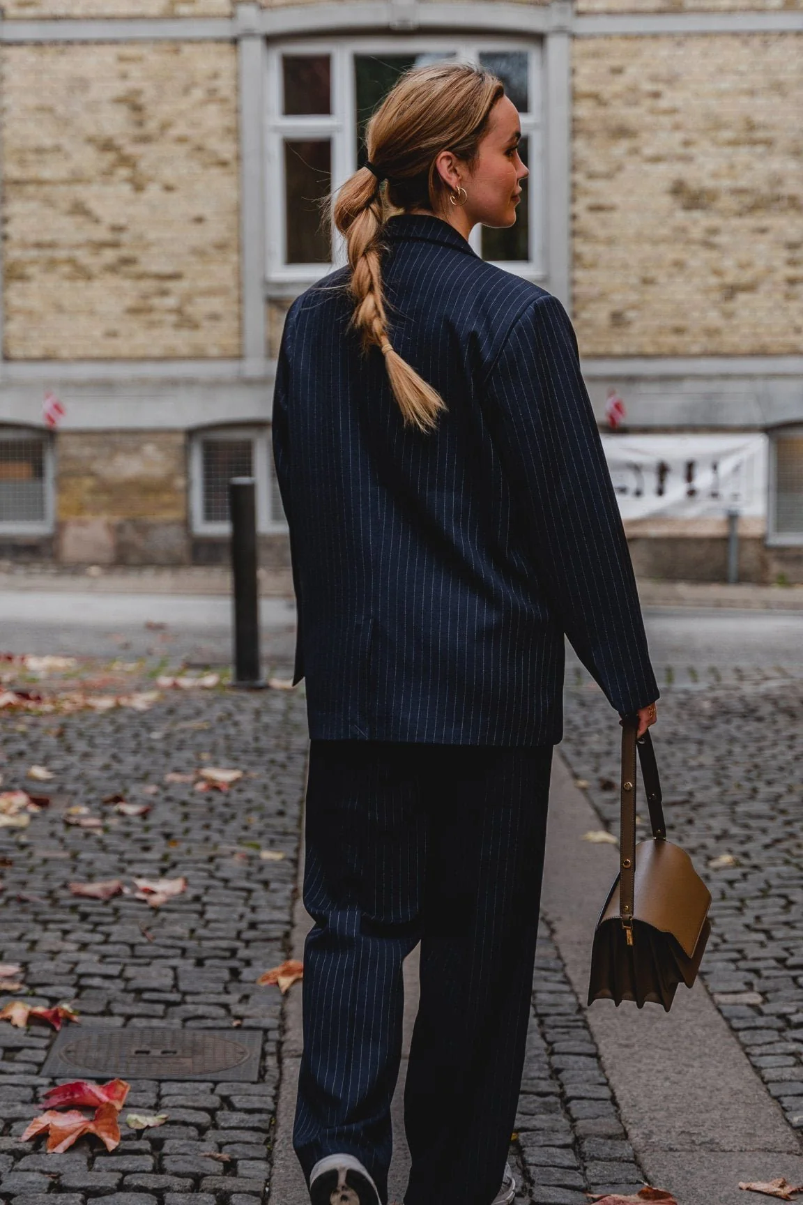 Oversized Anzug (Navy Nadelstreifen) - Paketangebot - Image 10
