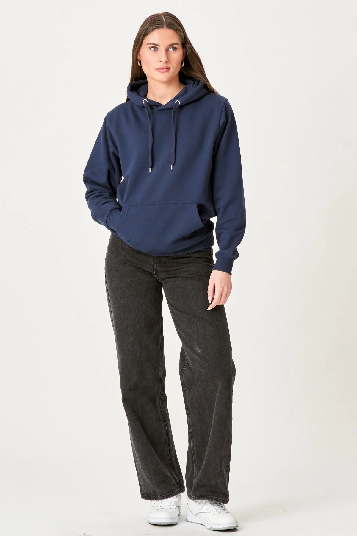 Oversized Hoodie - Marine - Image 2