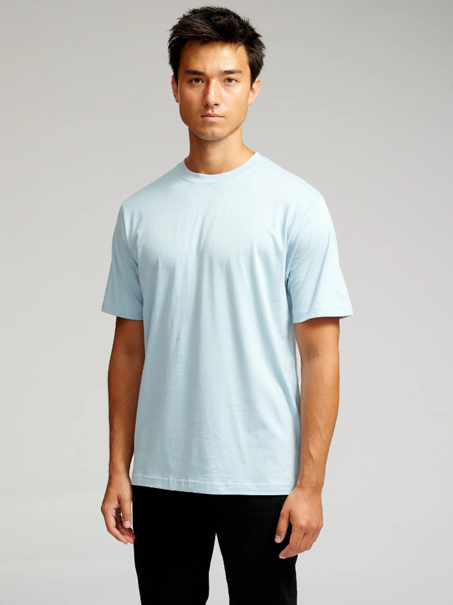 Oversized T -Shirt - Himmelblau - Image 3
