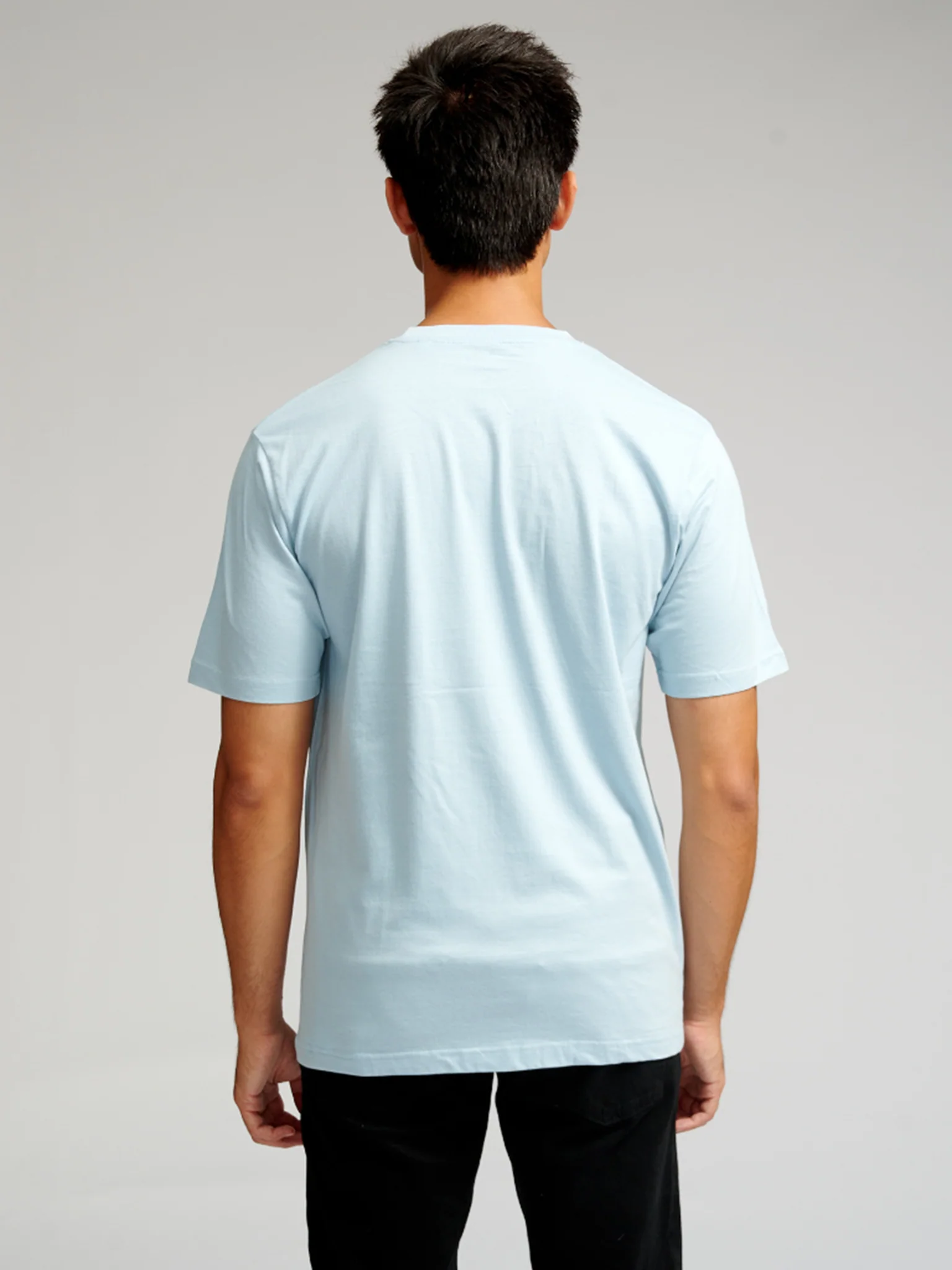 Oversized T -Shirt - Himmelblau - Image 4