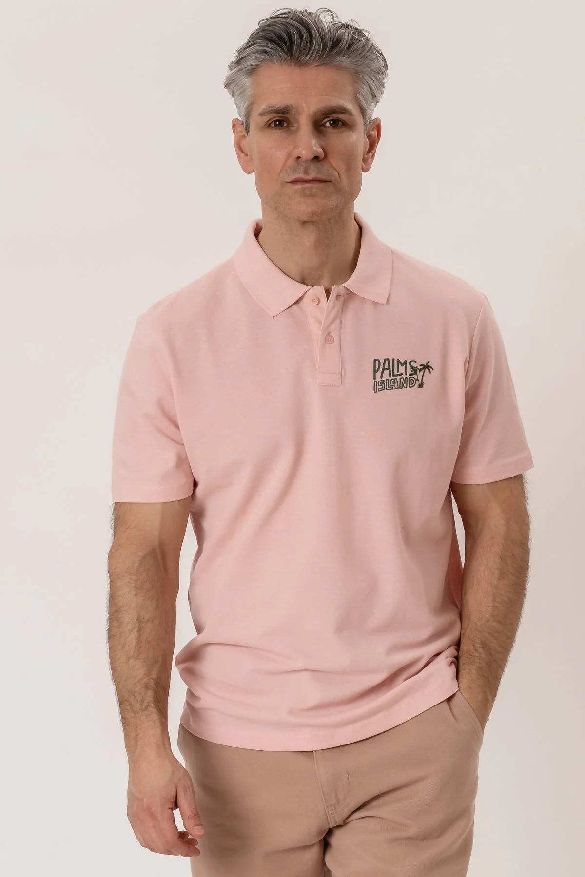 Palms Polo - Pfirsich