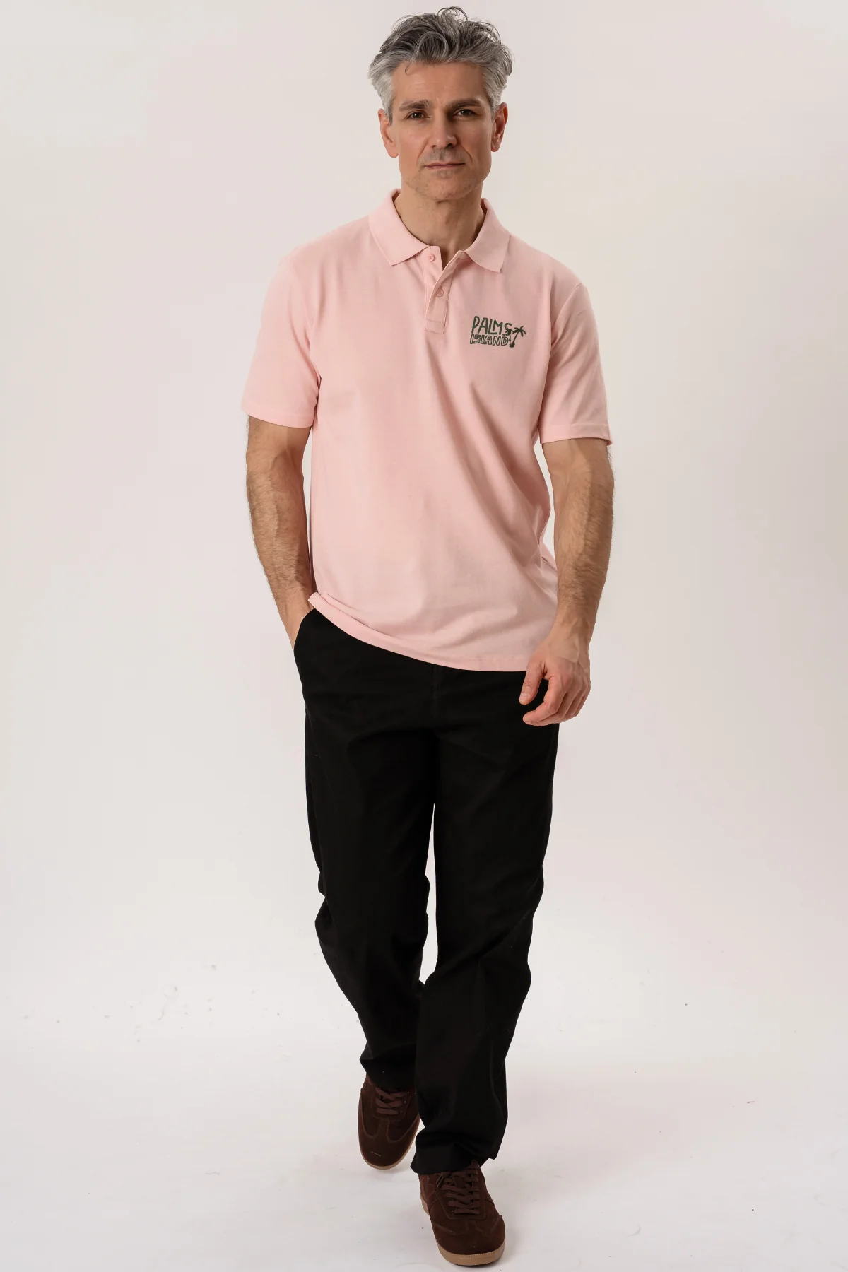 Palms Polo - Pfirsich - Image 2