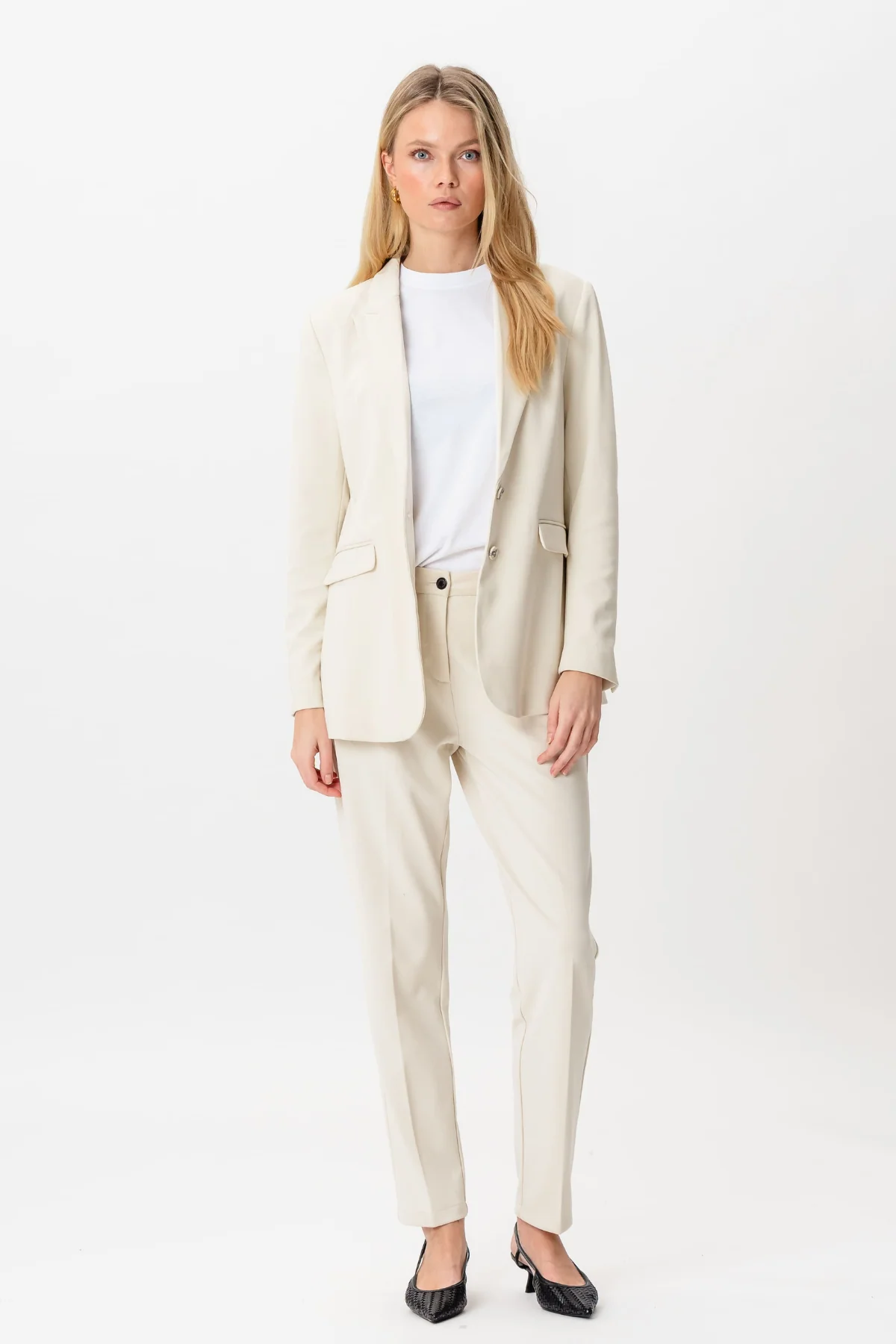 Blazer mit klassischer Passform – Birke - Image 5