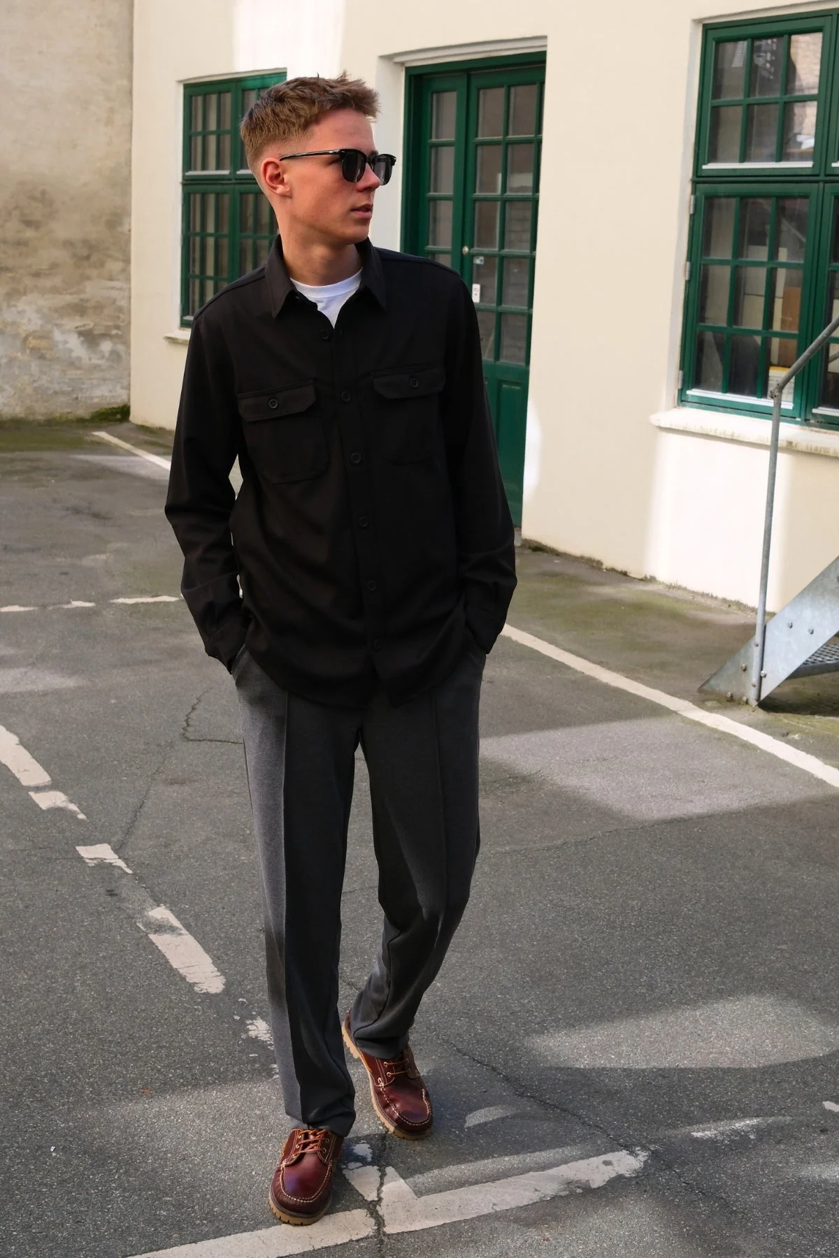 Performance Pants Locker Passform - Holzkohle - Image 3