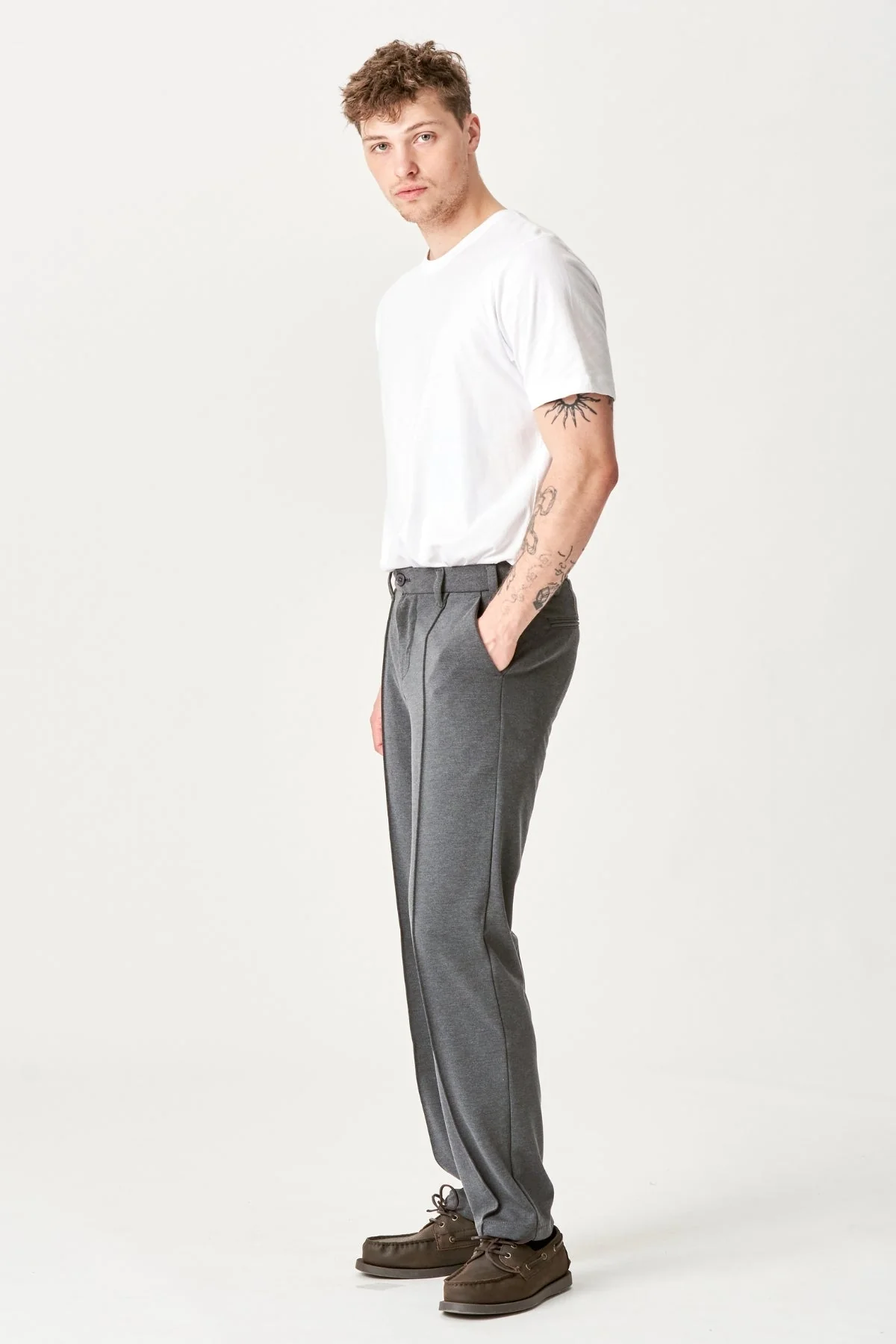 Performance Pants Locker Passform - Holzkohle - Image 6