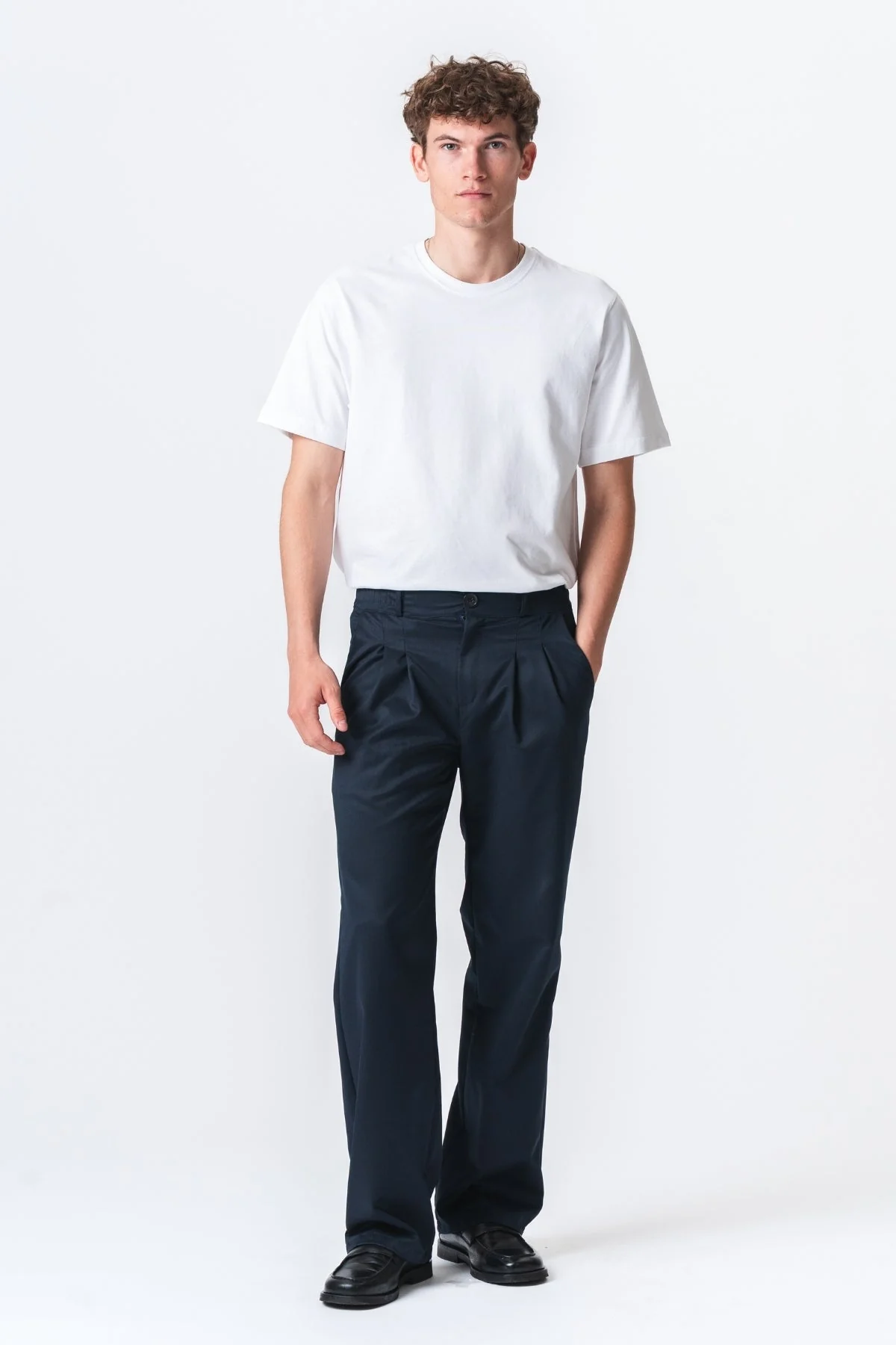 Performance Pants Wide Passform - Marine - Image 4
