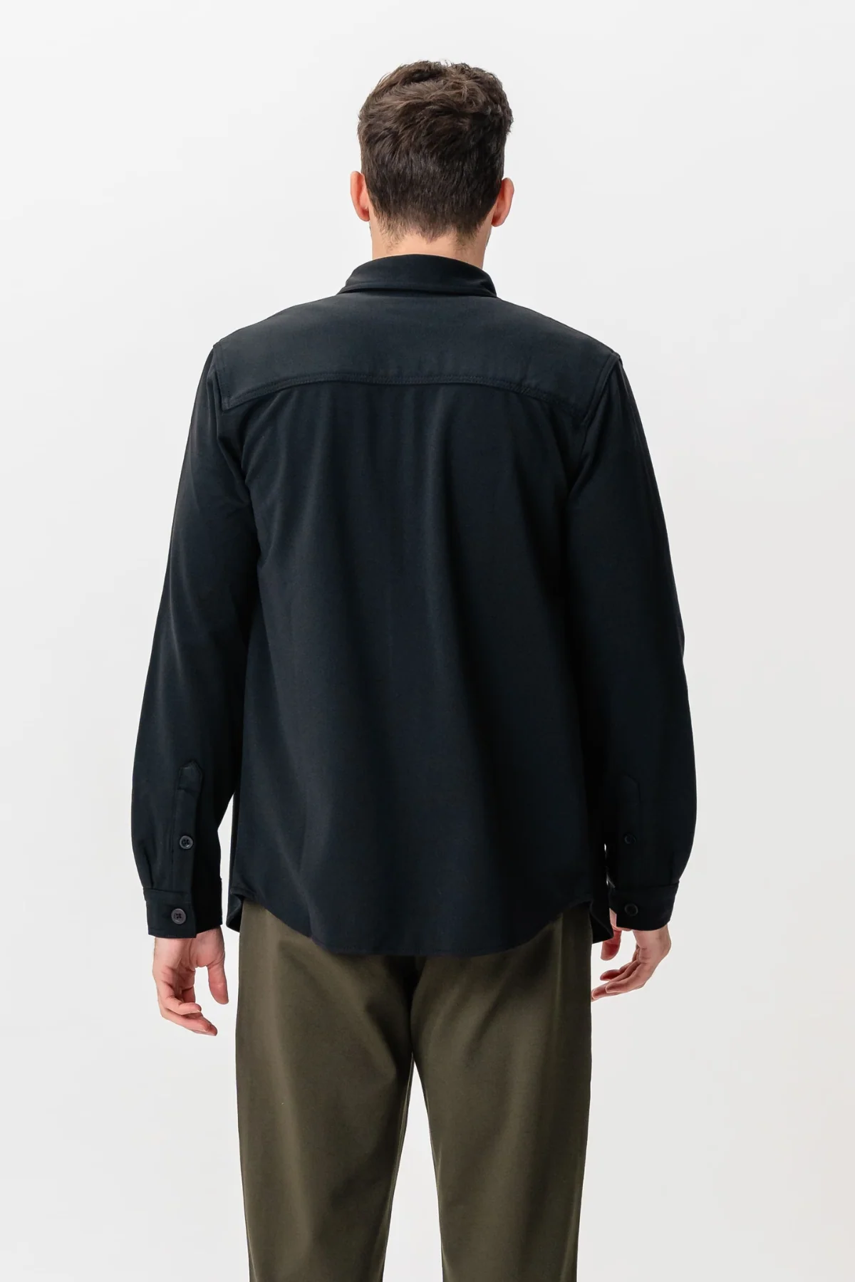 Performance Regular Overshirt - Schwarz - Image 7