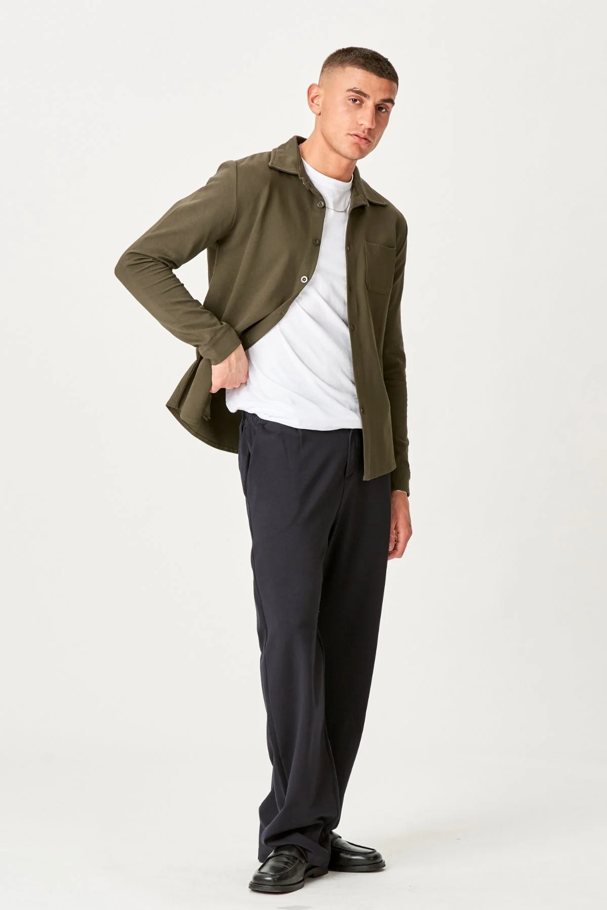 Performance Überhemd - Olive - Image 4