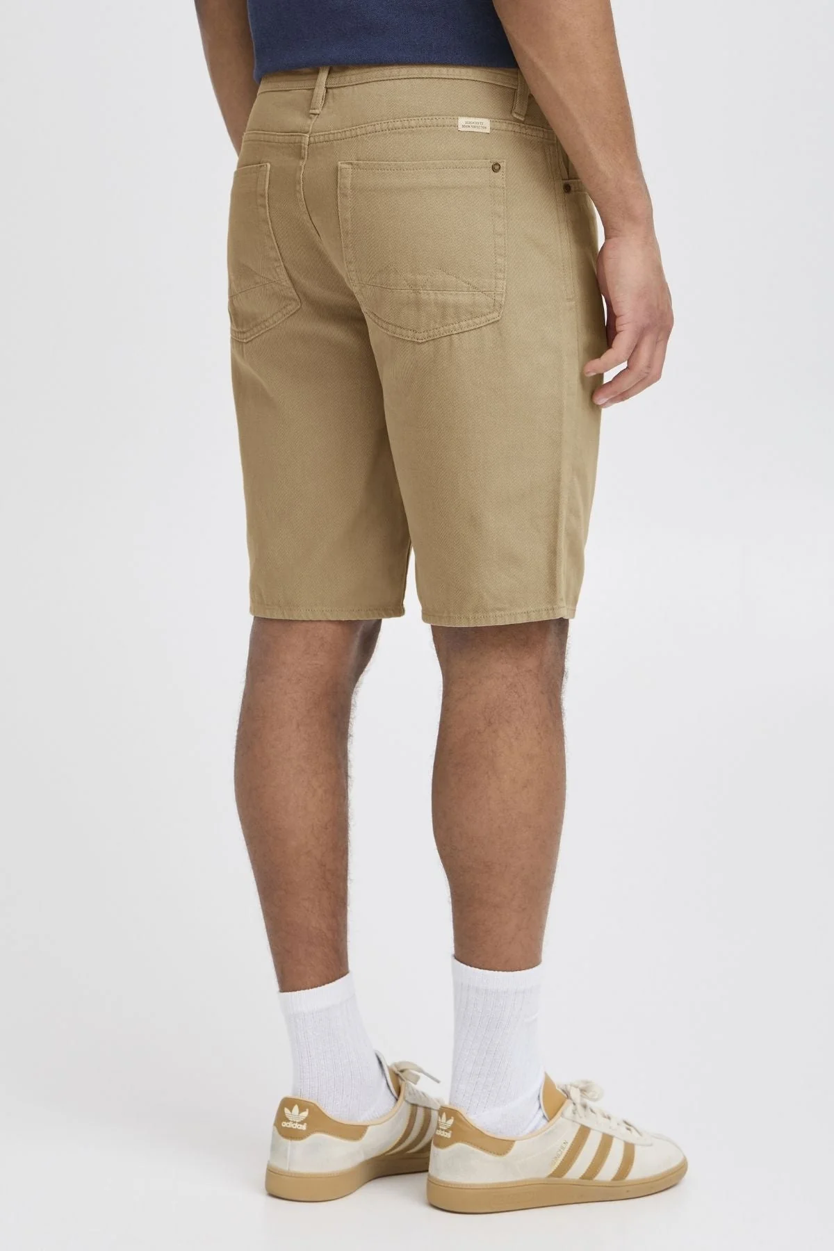 Philip Denim Shorts - Beige - Image 4
