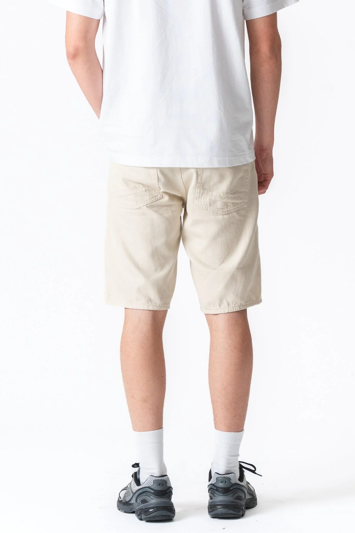 Philip Denim Shorts - Sand - Image 4