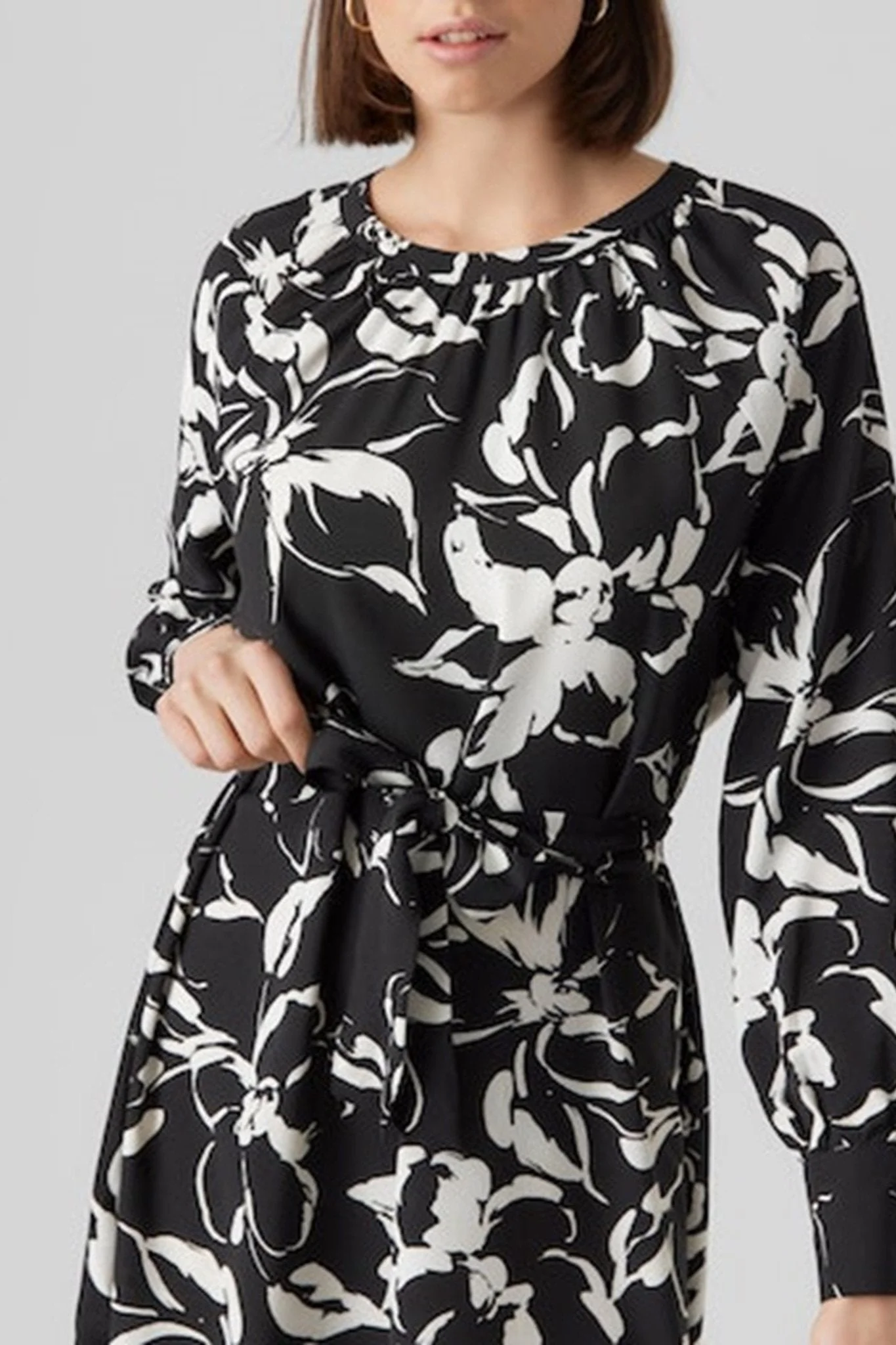 Polliana Maxi Kjole - Blume schwarz - Image 4