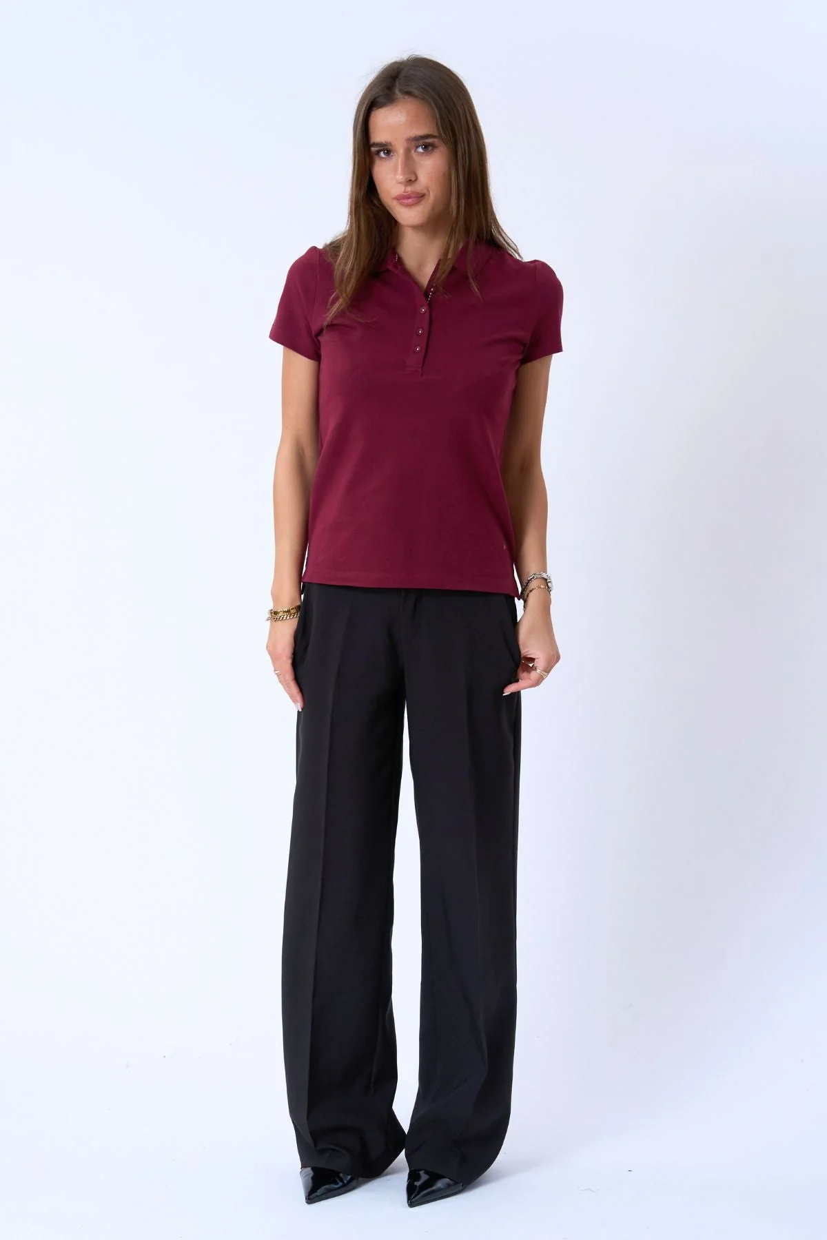 Poloshirt - Burgund - Image 2