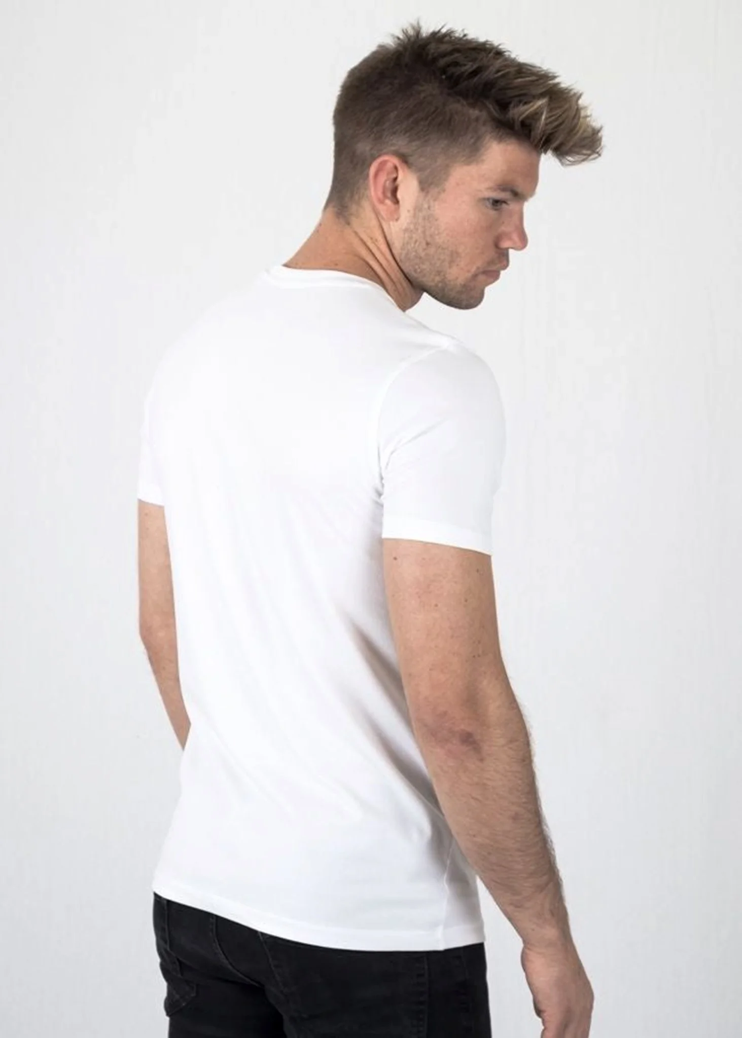 Prämie muscle T -Shirt - Weiß - Image 3