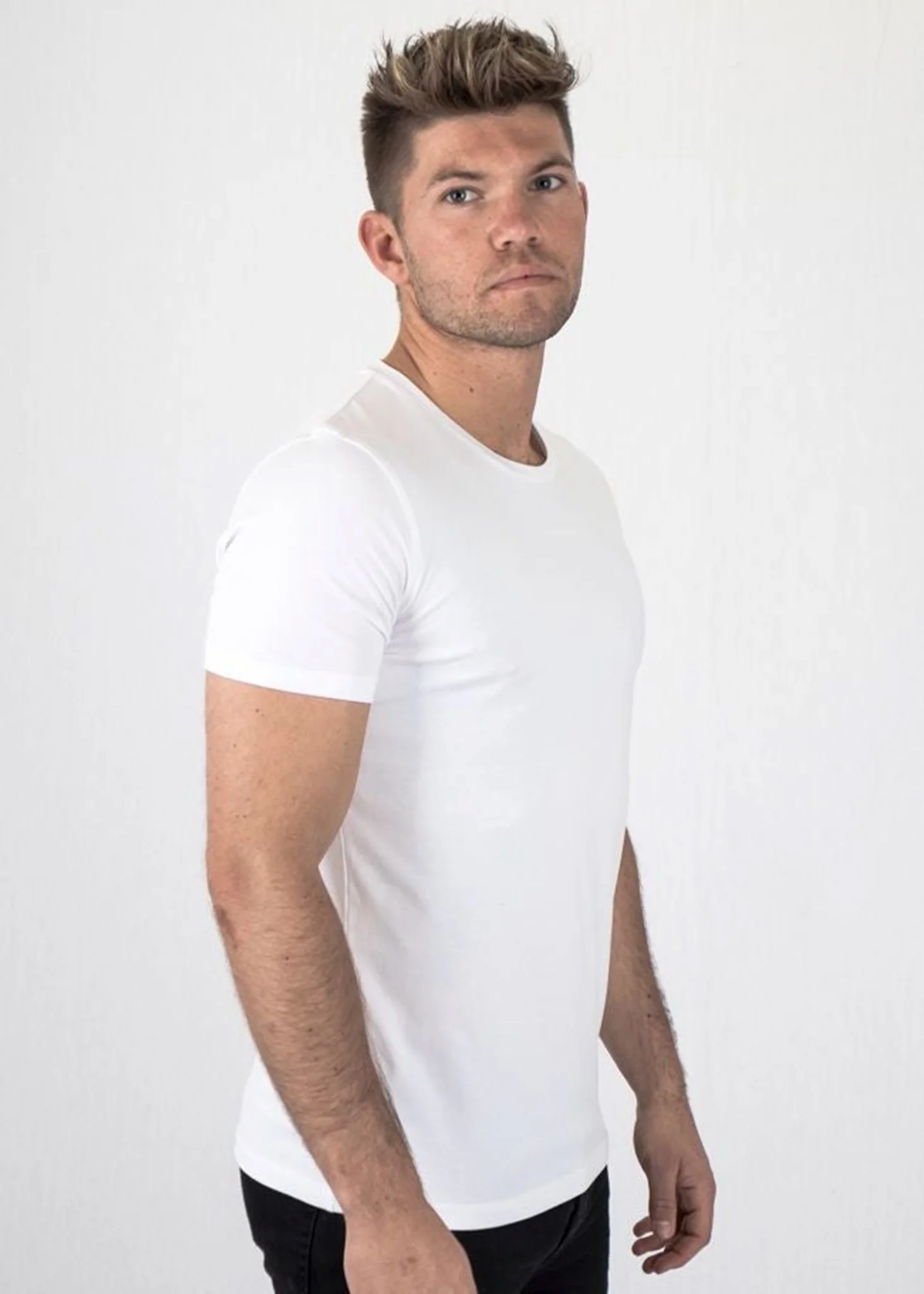 Prämie muscle T -Shirt - Weiß - Image 4