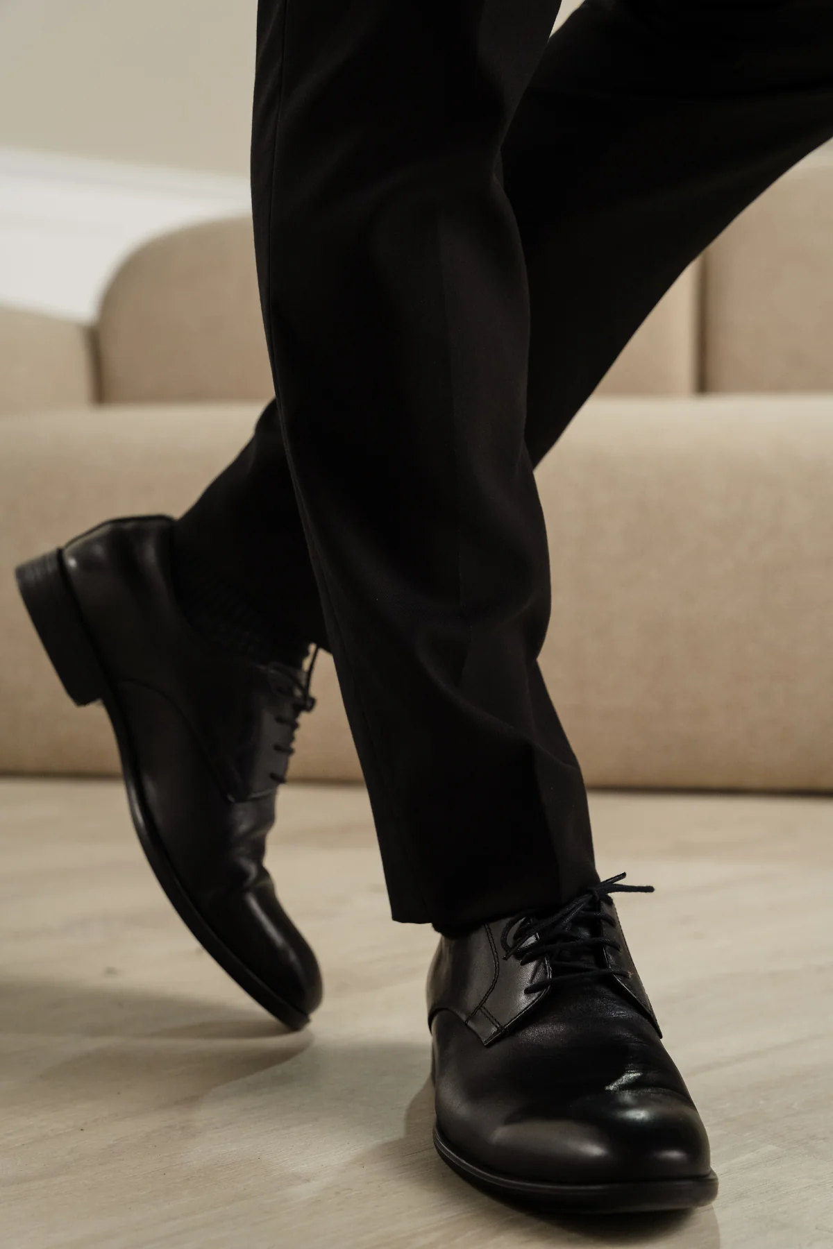 Premium -Anzug Pants - Schwarz - Image 5