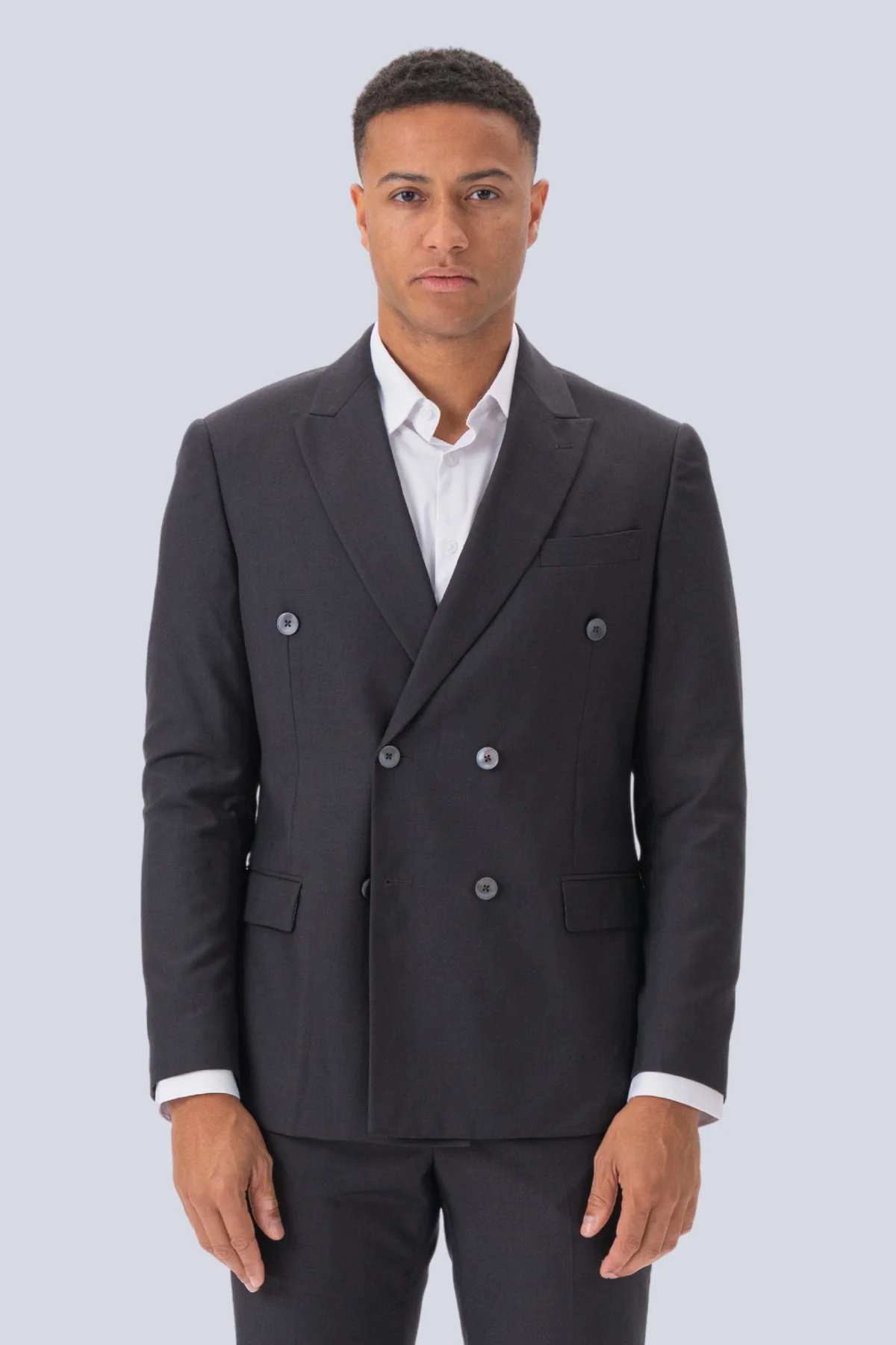 Premium-Doppelbrustblazer-graubraun