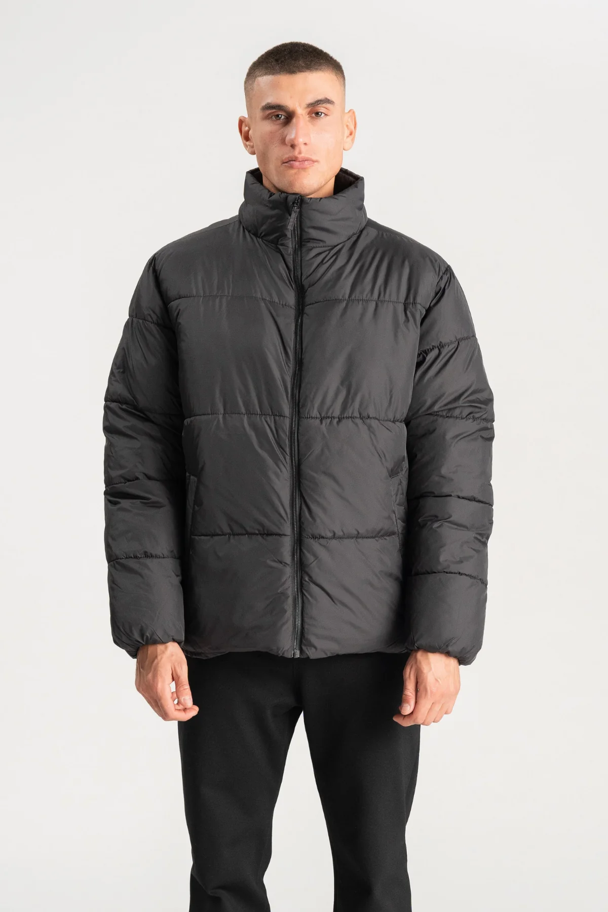 Pufferjacke - Schwarz - Image 5