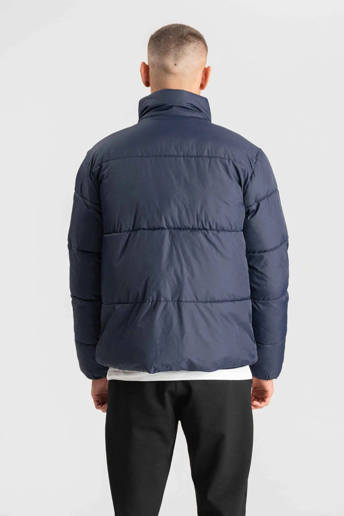 Pufferjacke - Marineblau - Image 11