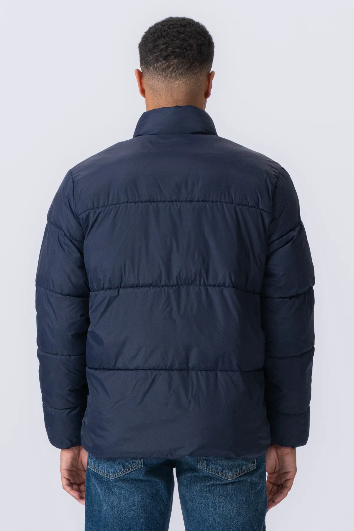 Pufferjacke - Marineblau - Image 6