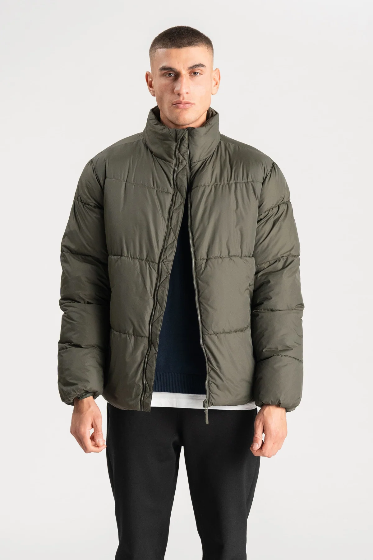 Pufferjacke - Olive - Image 7