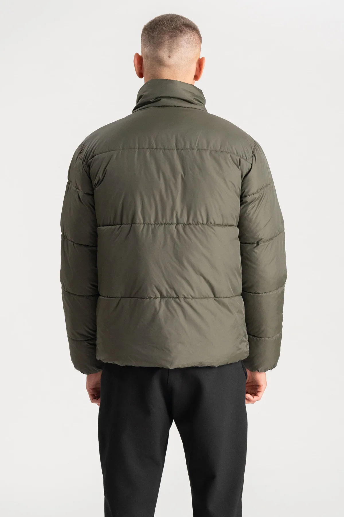 Pufferjacke - Olive - Image 9