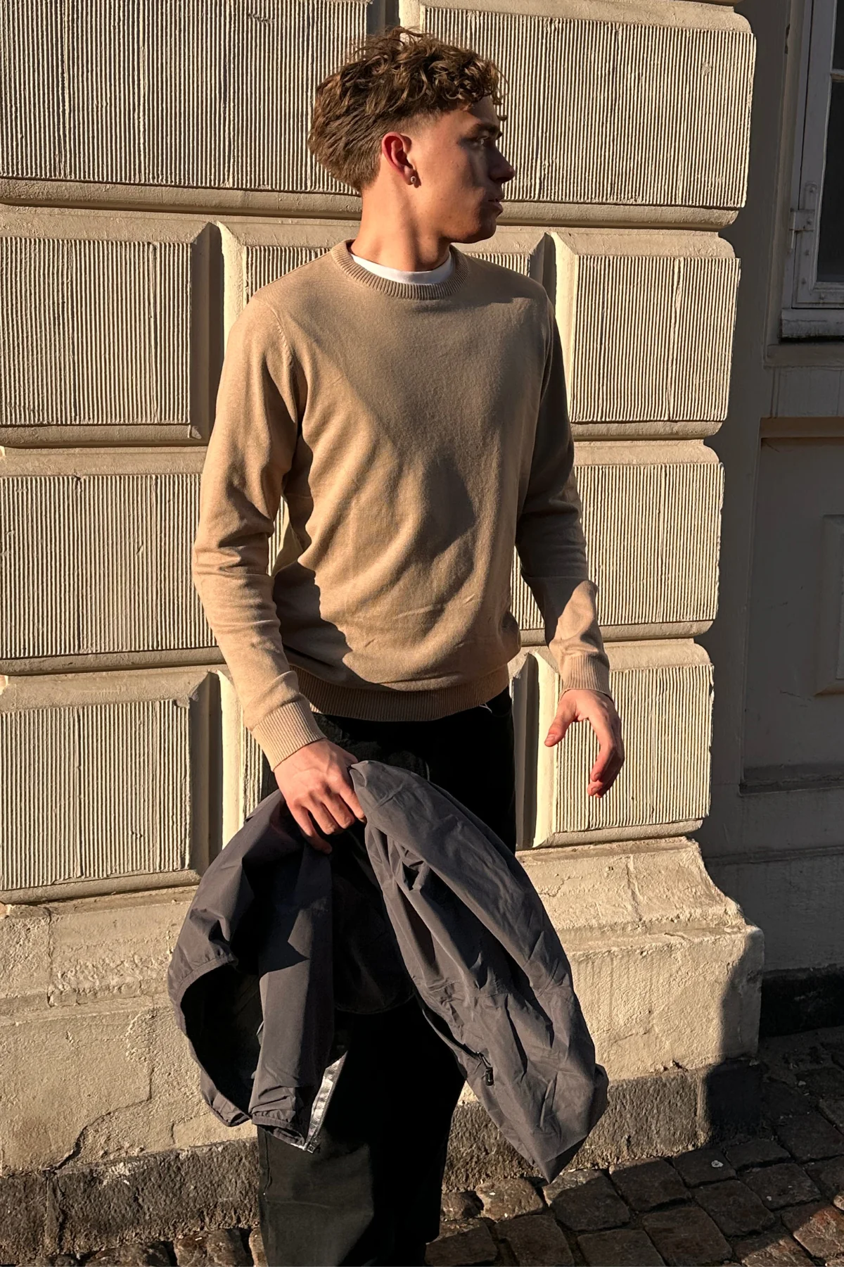 Pullover Roundneck - Sand - Image 2