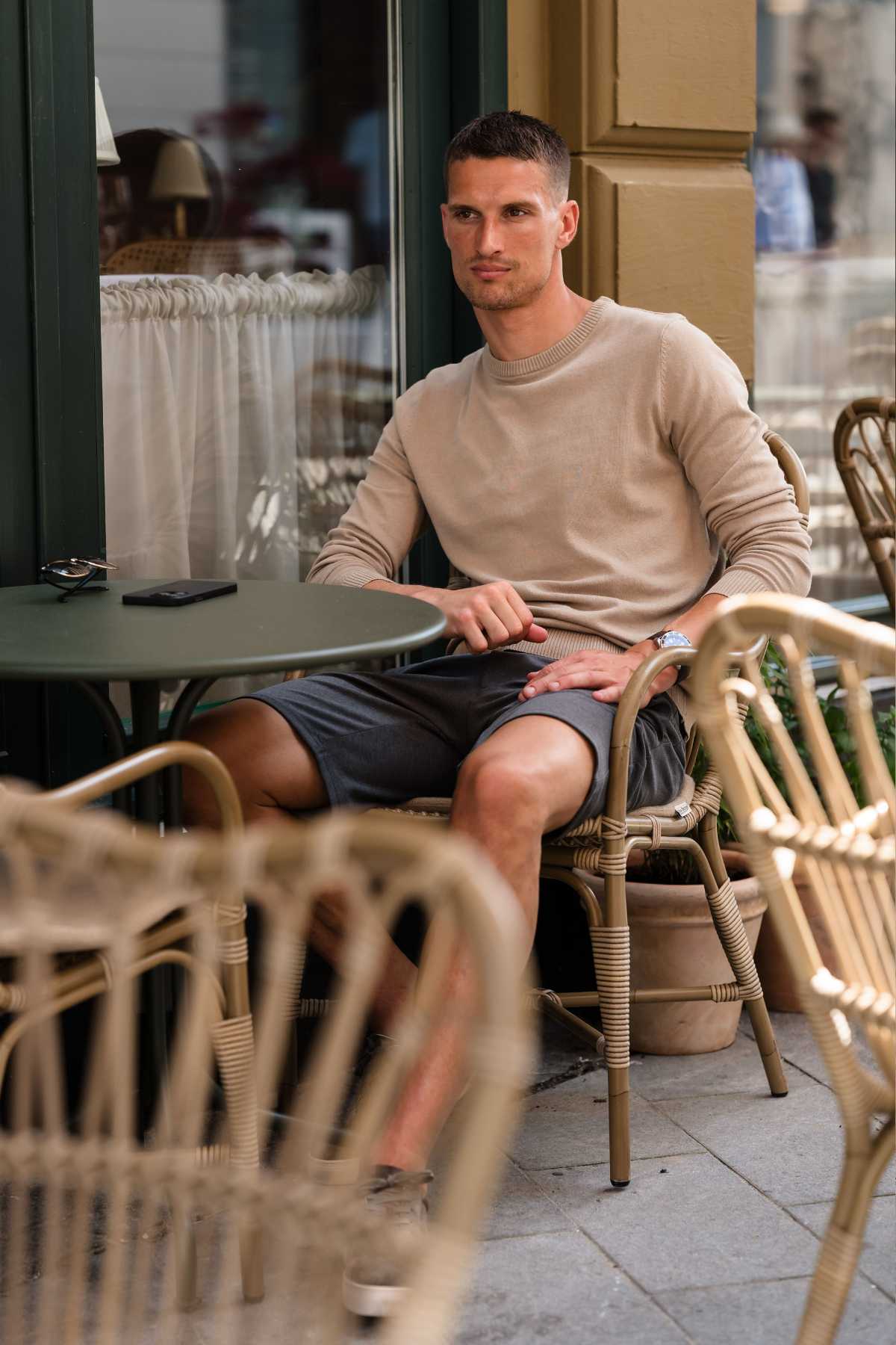 Pullover Roundneck - Sand - Image 3