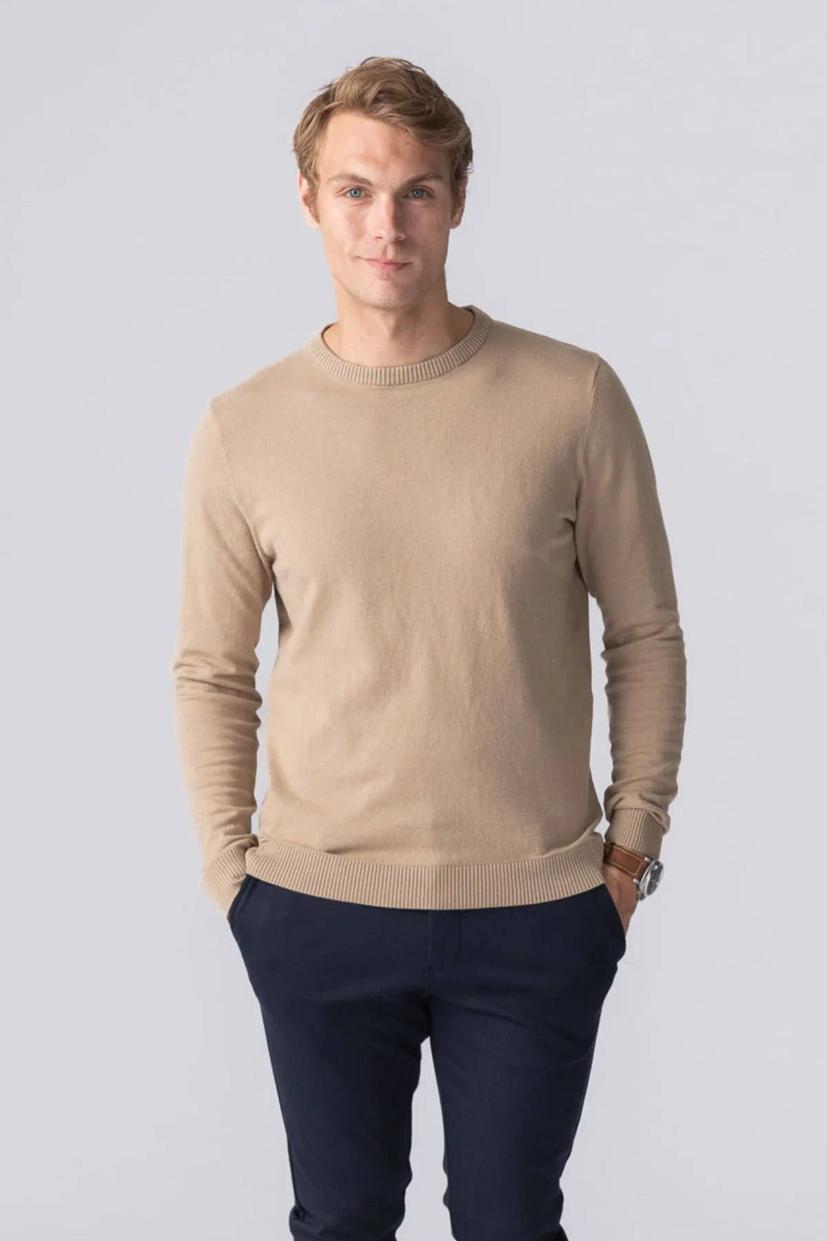 Pullover Roundneck - Sand - Image 7