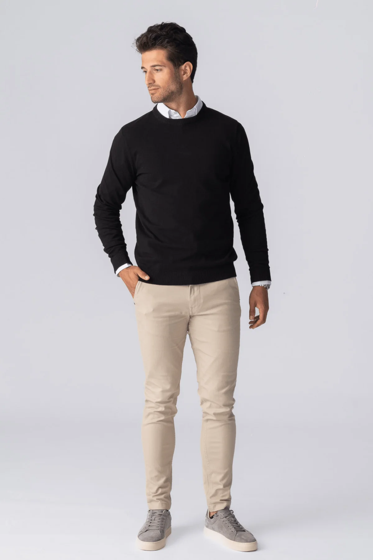 Pullover Roundneck - Schwarz - Image 3