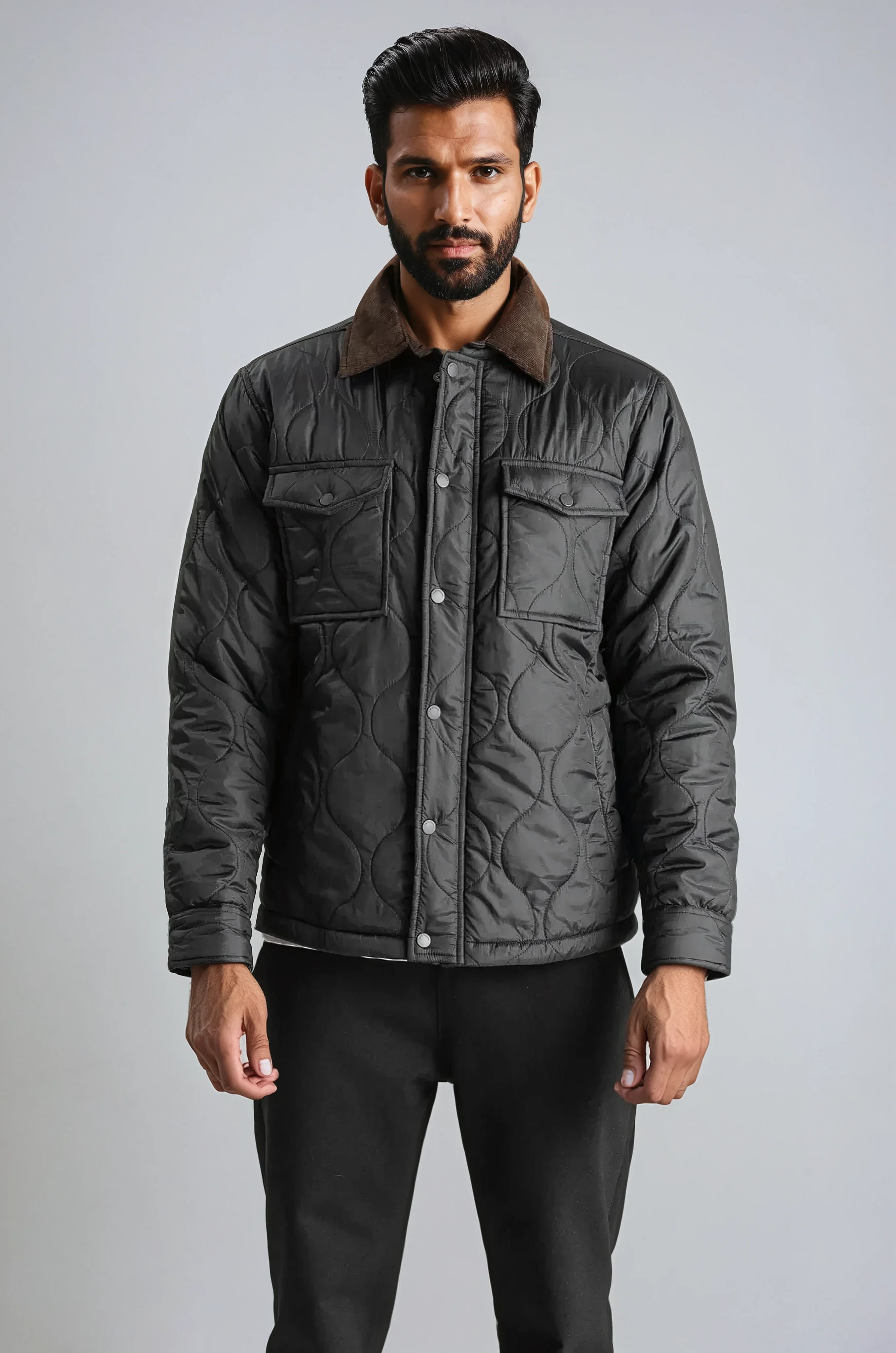 Steppjacke - Schwarz - Image 11