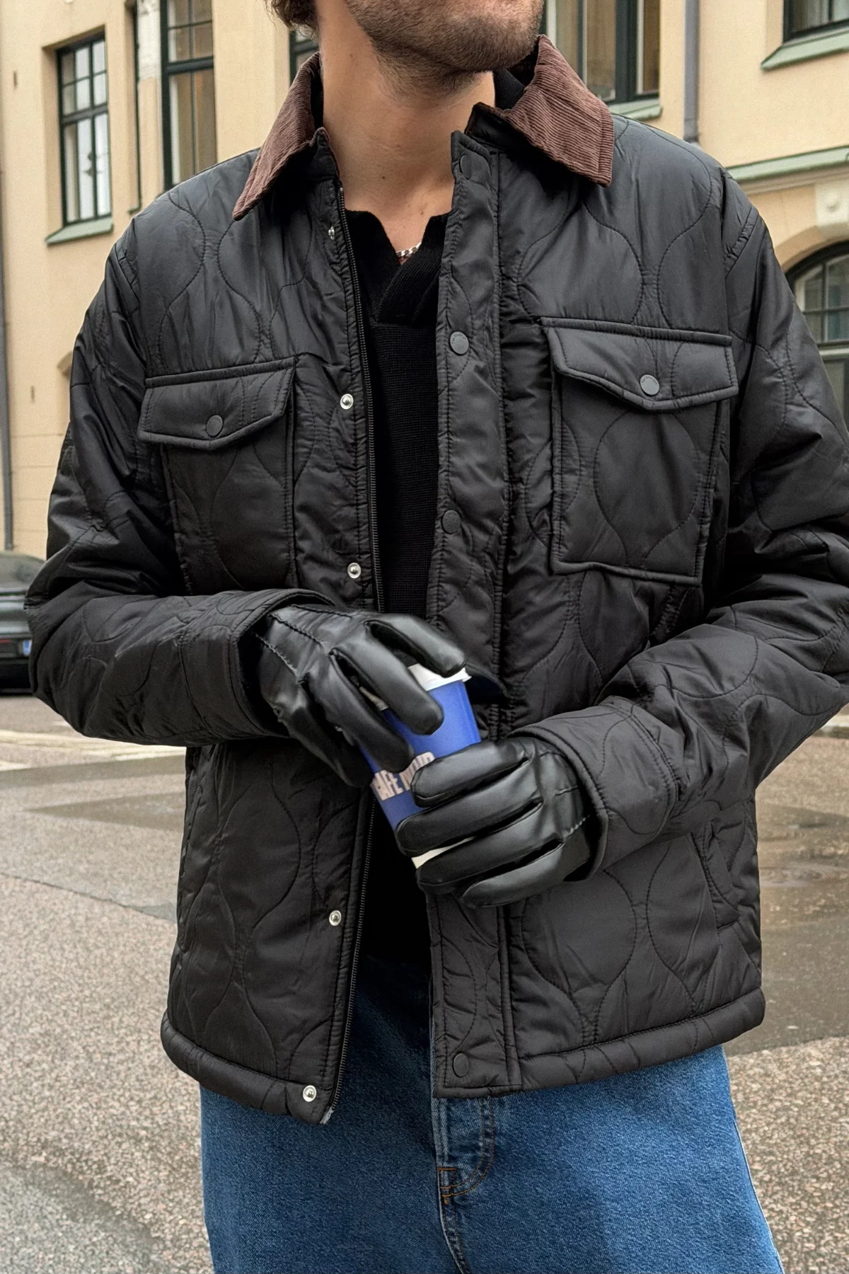 Steppjacke - Schwarz - Image 2