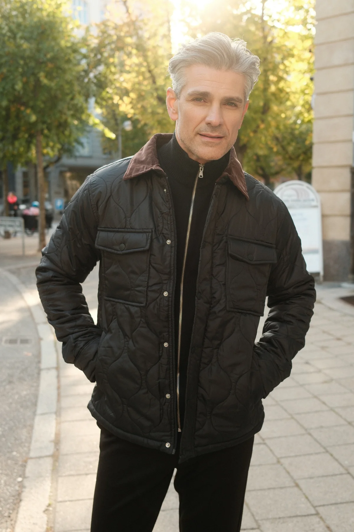 Steppjacke - Schwarz - Image 5